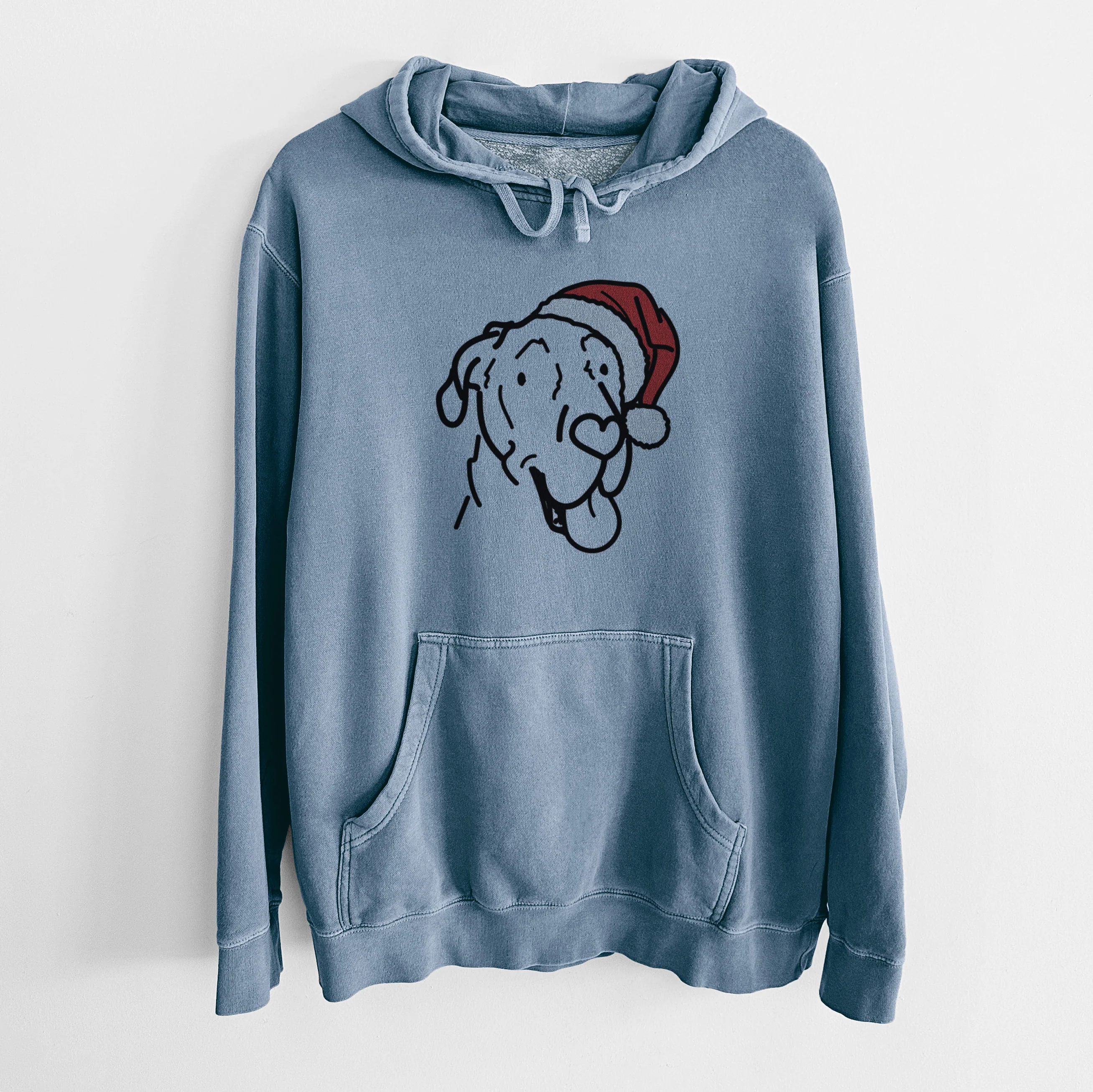 Jolly Great Dane - Duncan - Unisex Pigment Dyed Hoodie - Image 7
