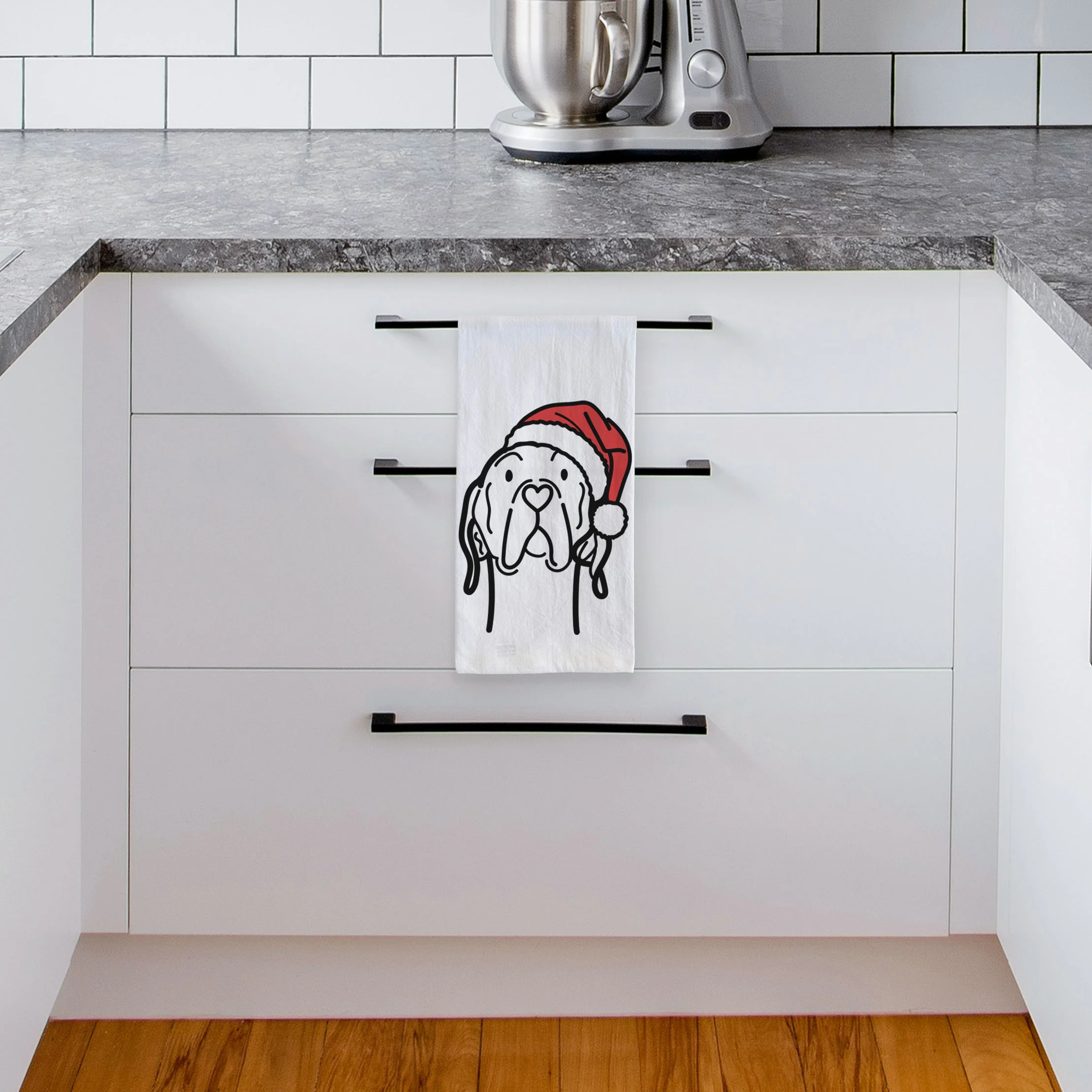 Jolly English Pointer - Tea Towel - Image 4