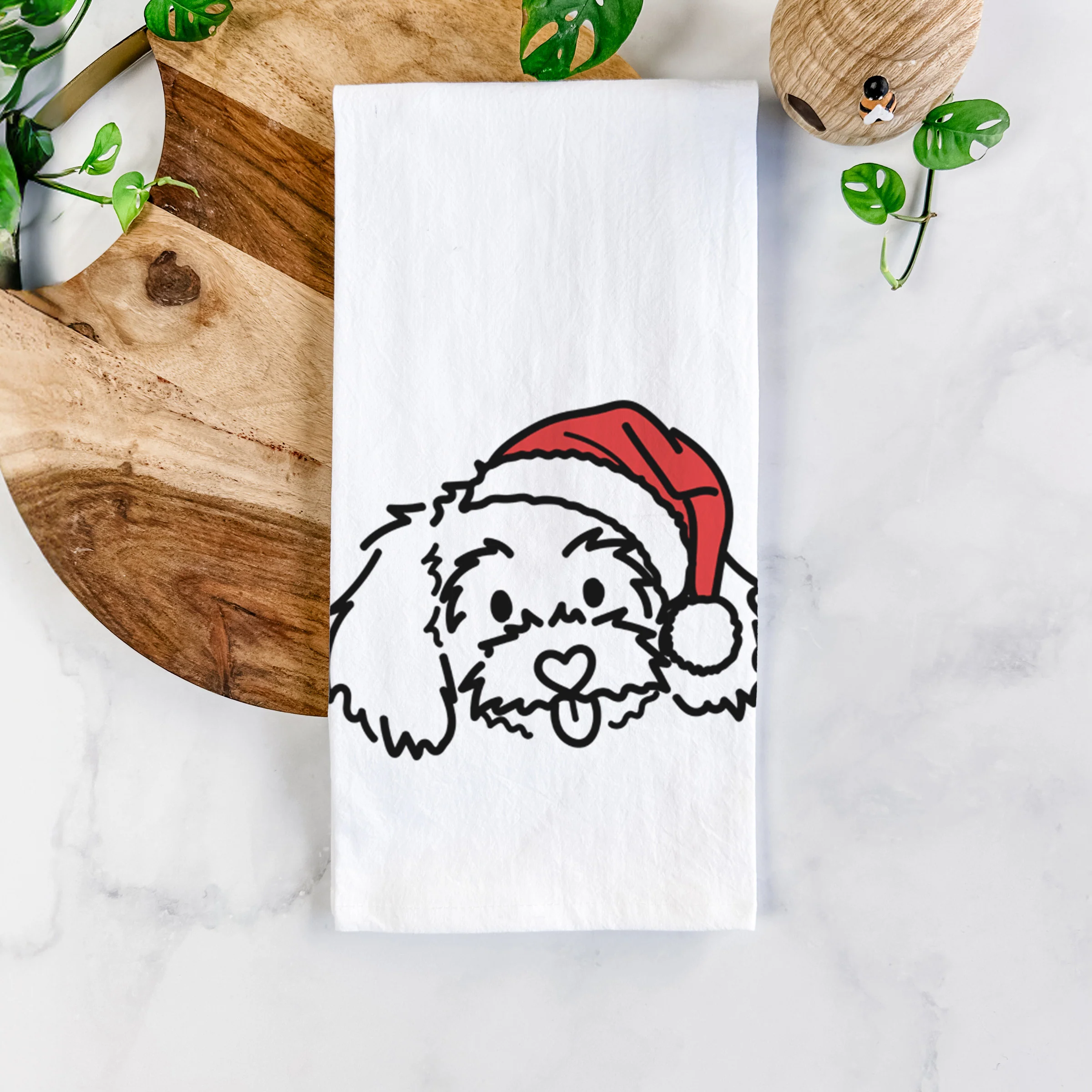 Jolly Maltipoo - Holly - Tea Towel - Image 5