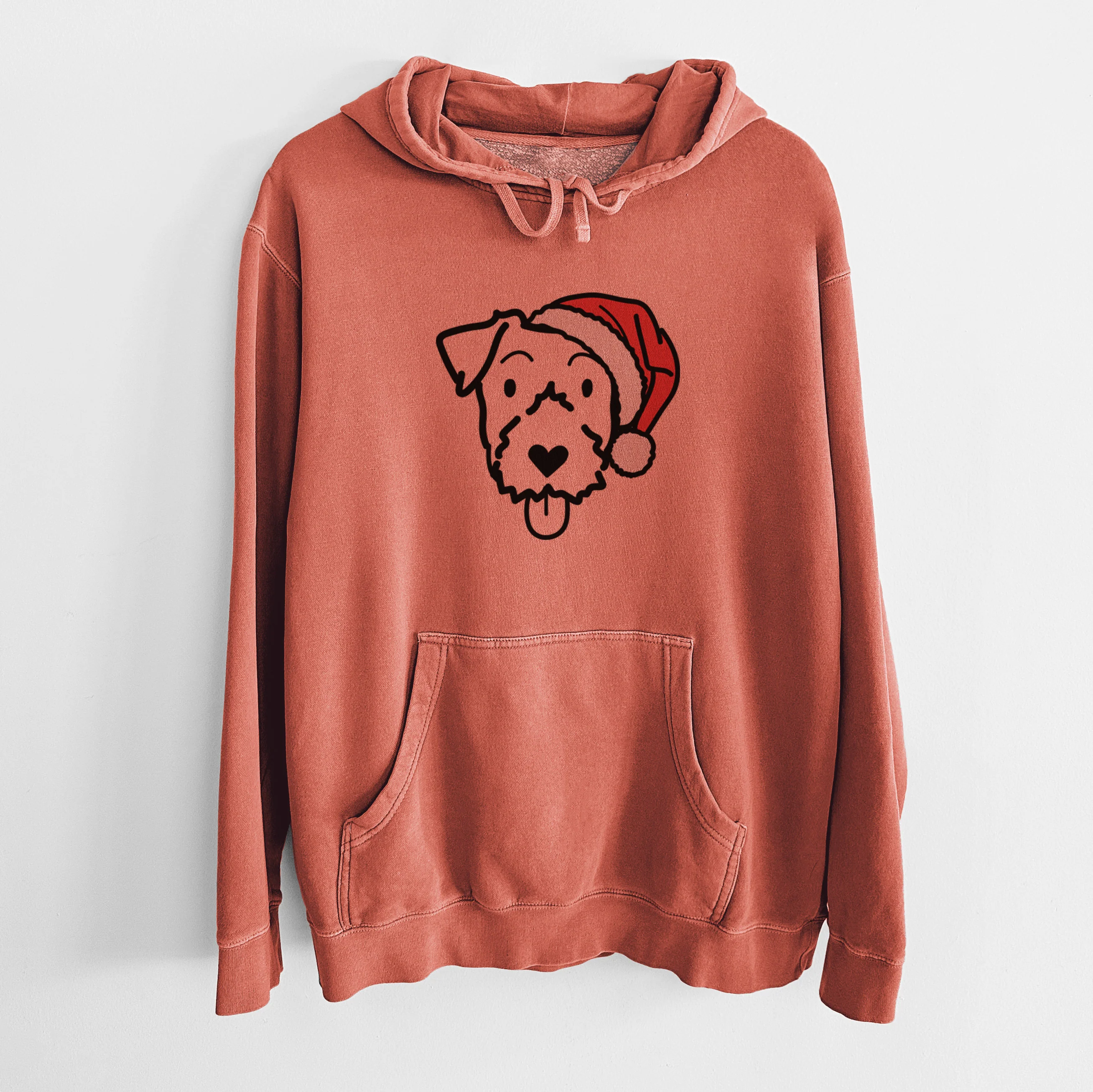 Jolly Jack Russell Terrier - Unisex Pigment Dyed Hoodie - Image 9