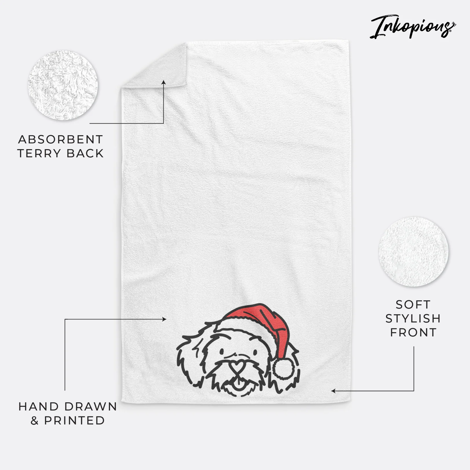 Jolly Peekapoo - Jo Jo - Hand Towel - Image 4