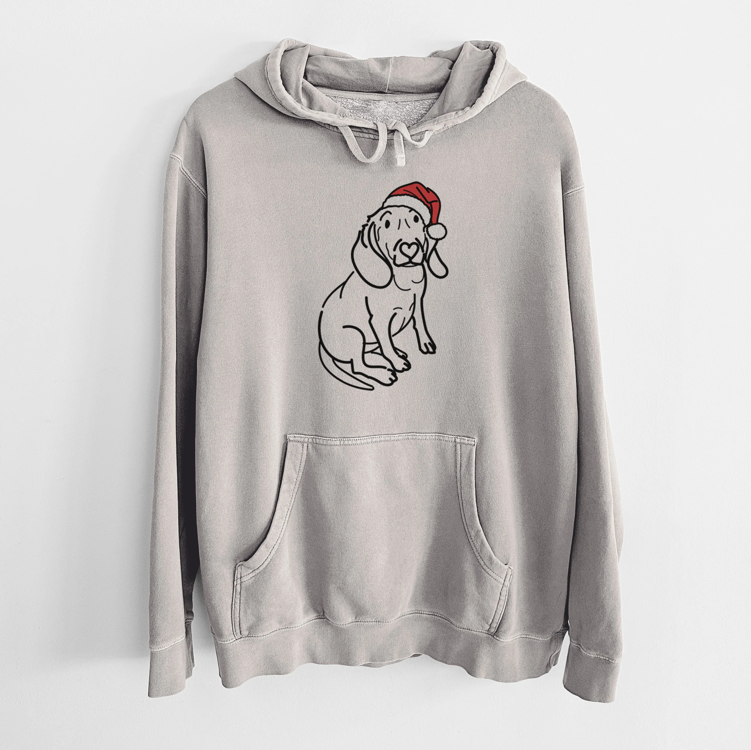 Jolly Beagle - Lilly - Unisex Pigment Dyed Hoodie - Image 5