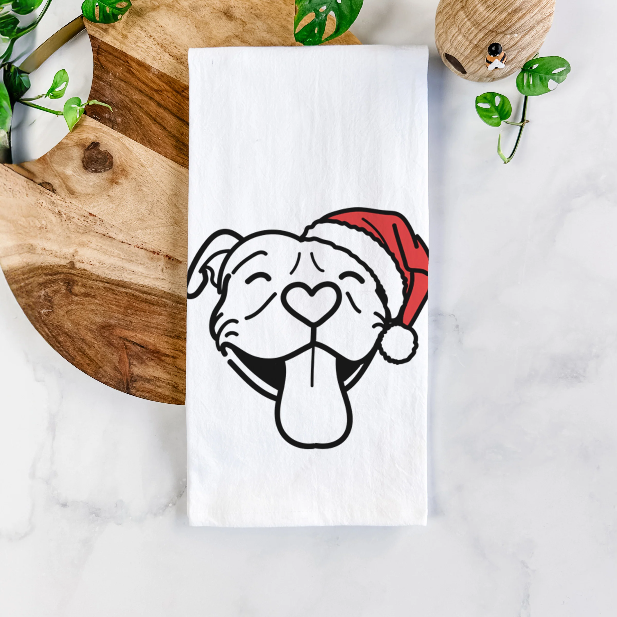 Jolly Pitbull - Louie - Tea Towel - Image 5