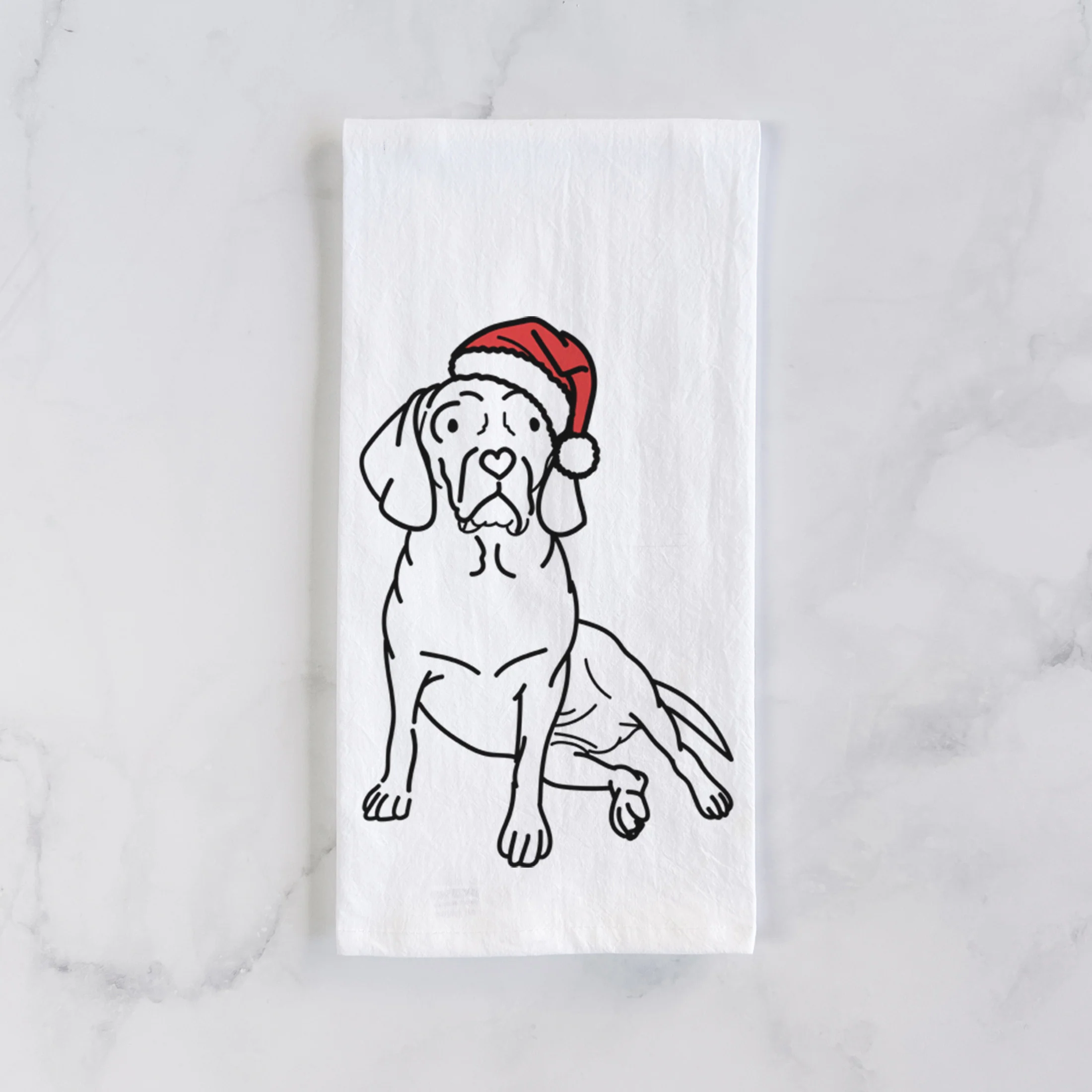 Jolly Puggle - Mayble - Tea Towel - Image 2