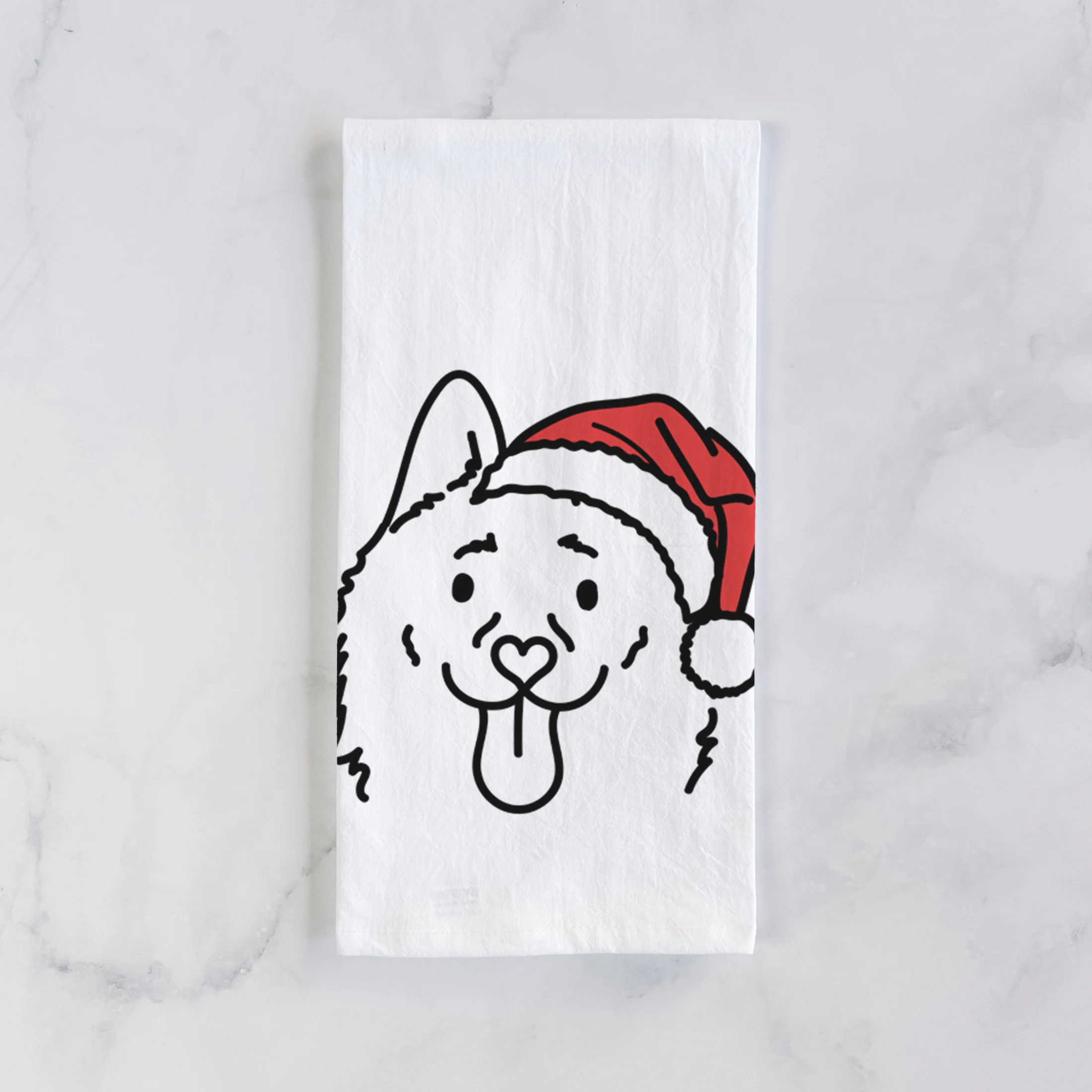 Jolly Schipperke - Meeko - Tea Towel - Image 2