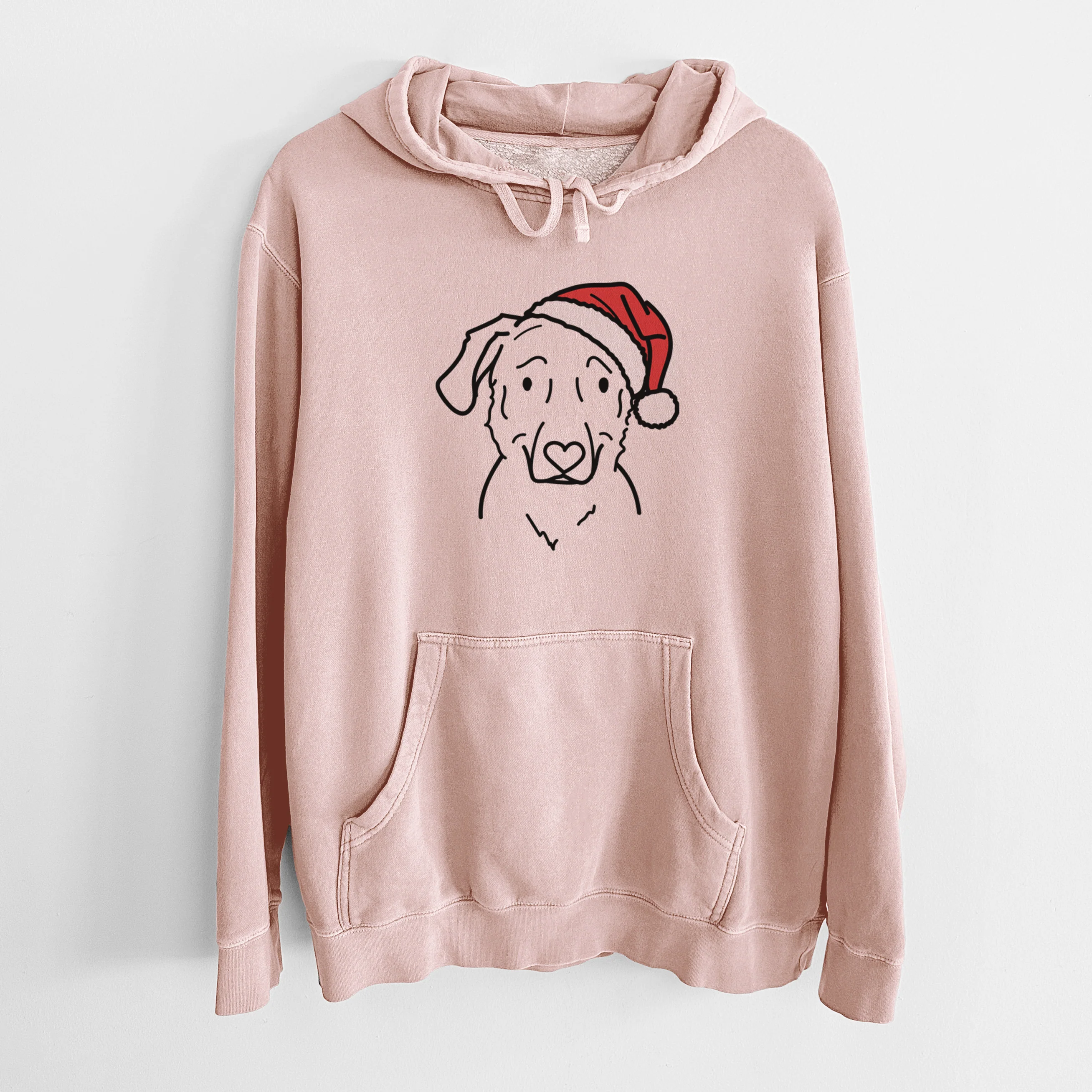 Jolly Golden Retriever Mix - Mitzi - Unisex Pigment Dyed Hoodie - Image 6