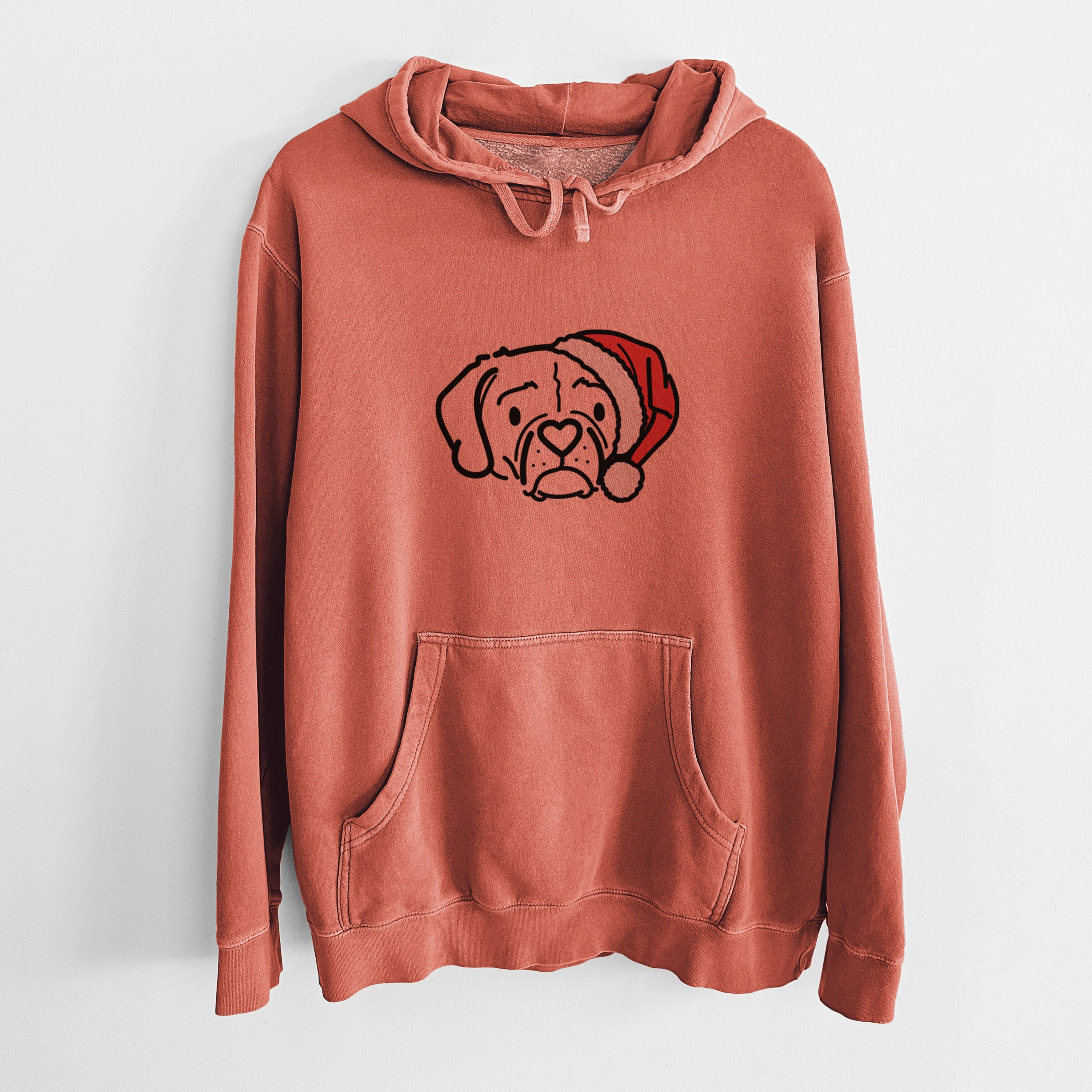 Jolly Puggle - Mitzi - Unisex Pigment Dyed Hoodie - Image 9