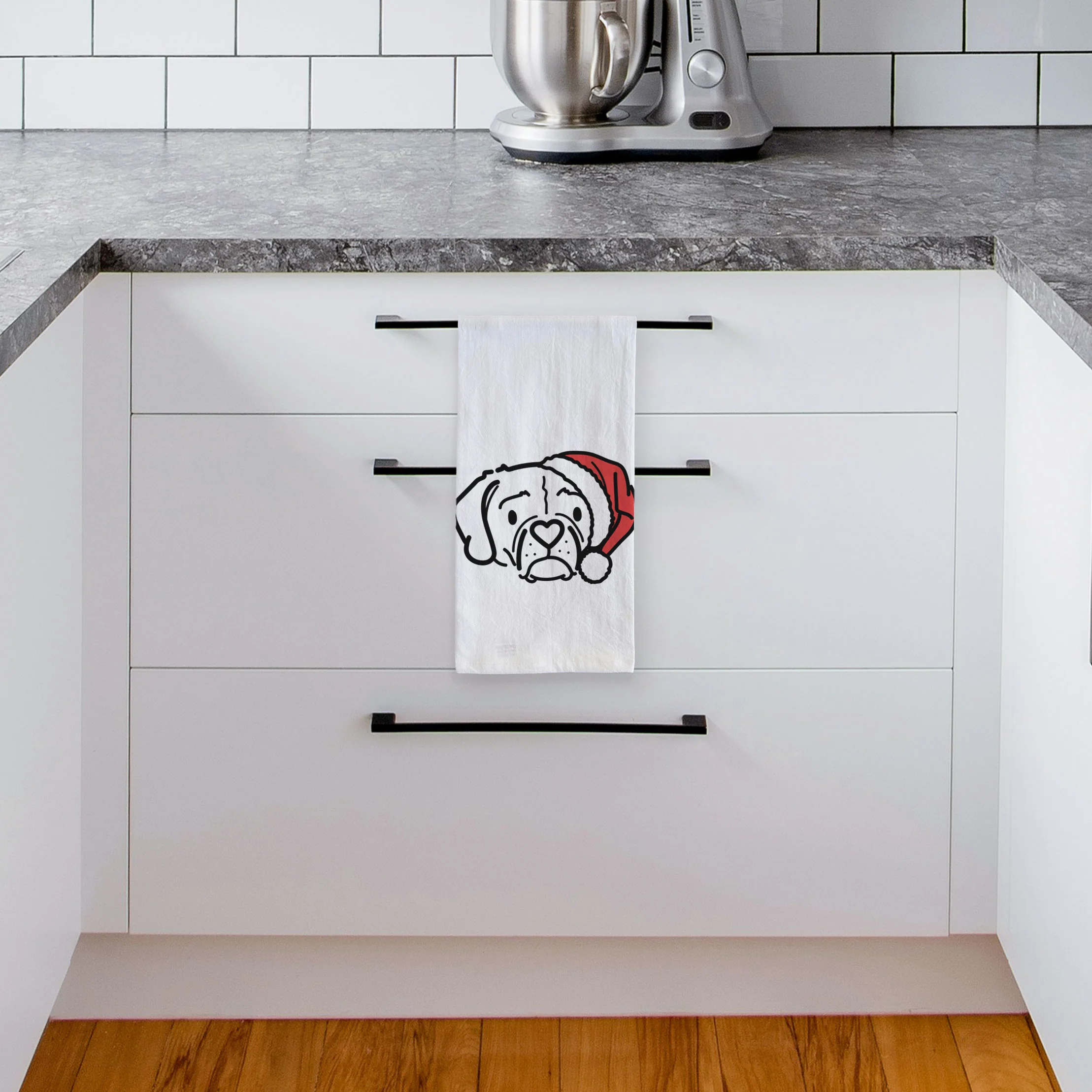 Jolly Puggle - Mitzi - Tea Towel - Image 4
