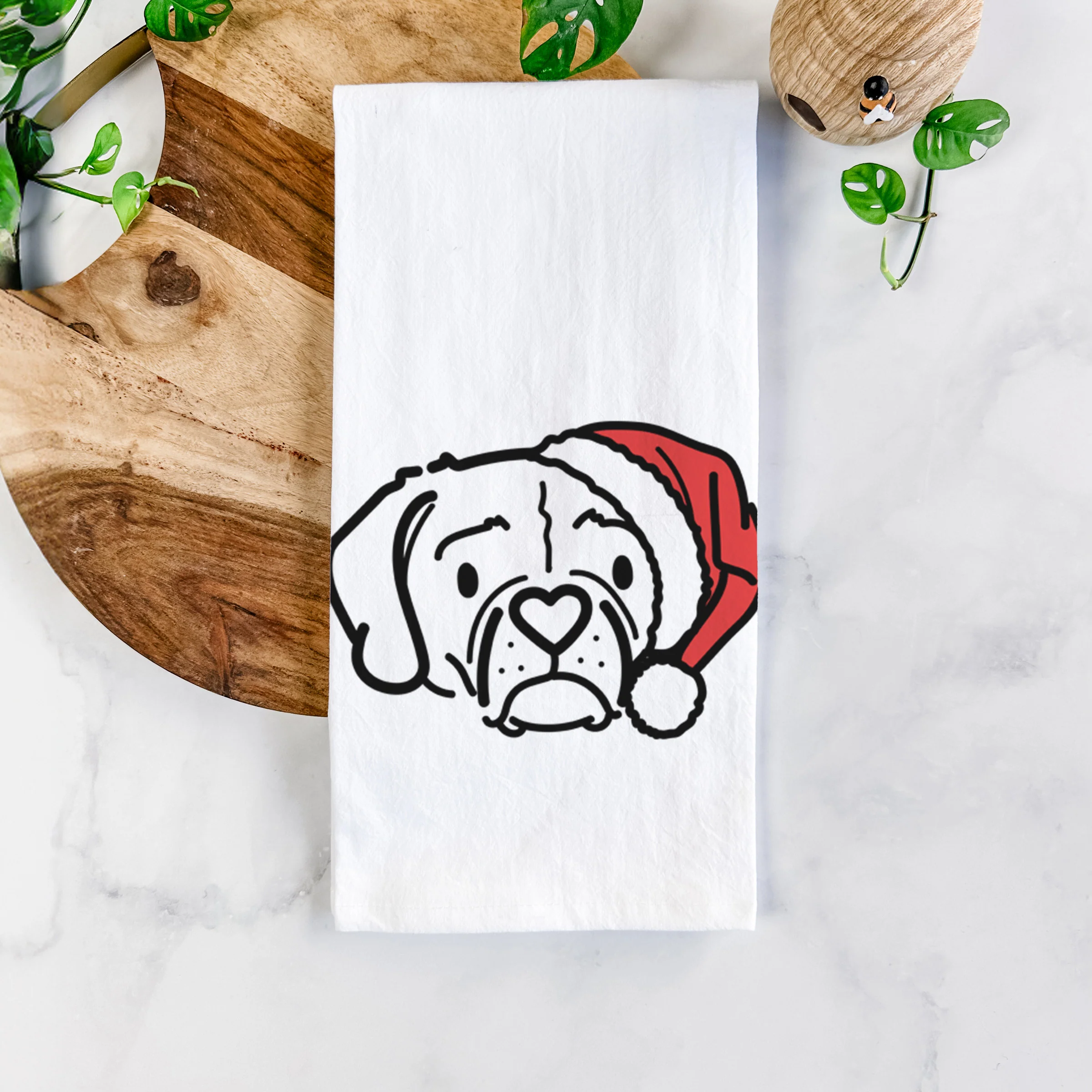 Jolly Puggle - Mitzi - Tea Towel - Image 5