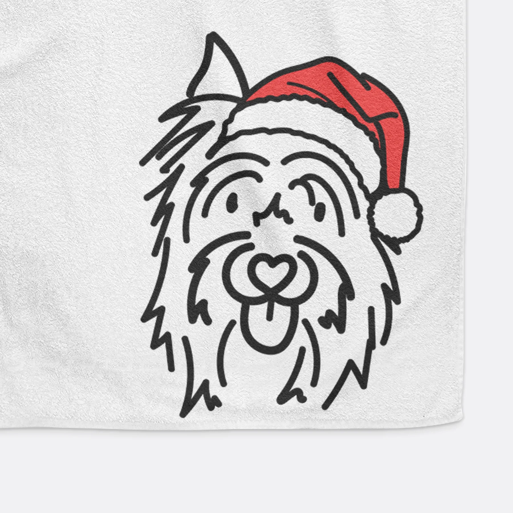Jolly Silky Terrier - Monty - Hand Towel - Image 3