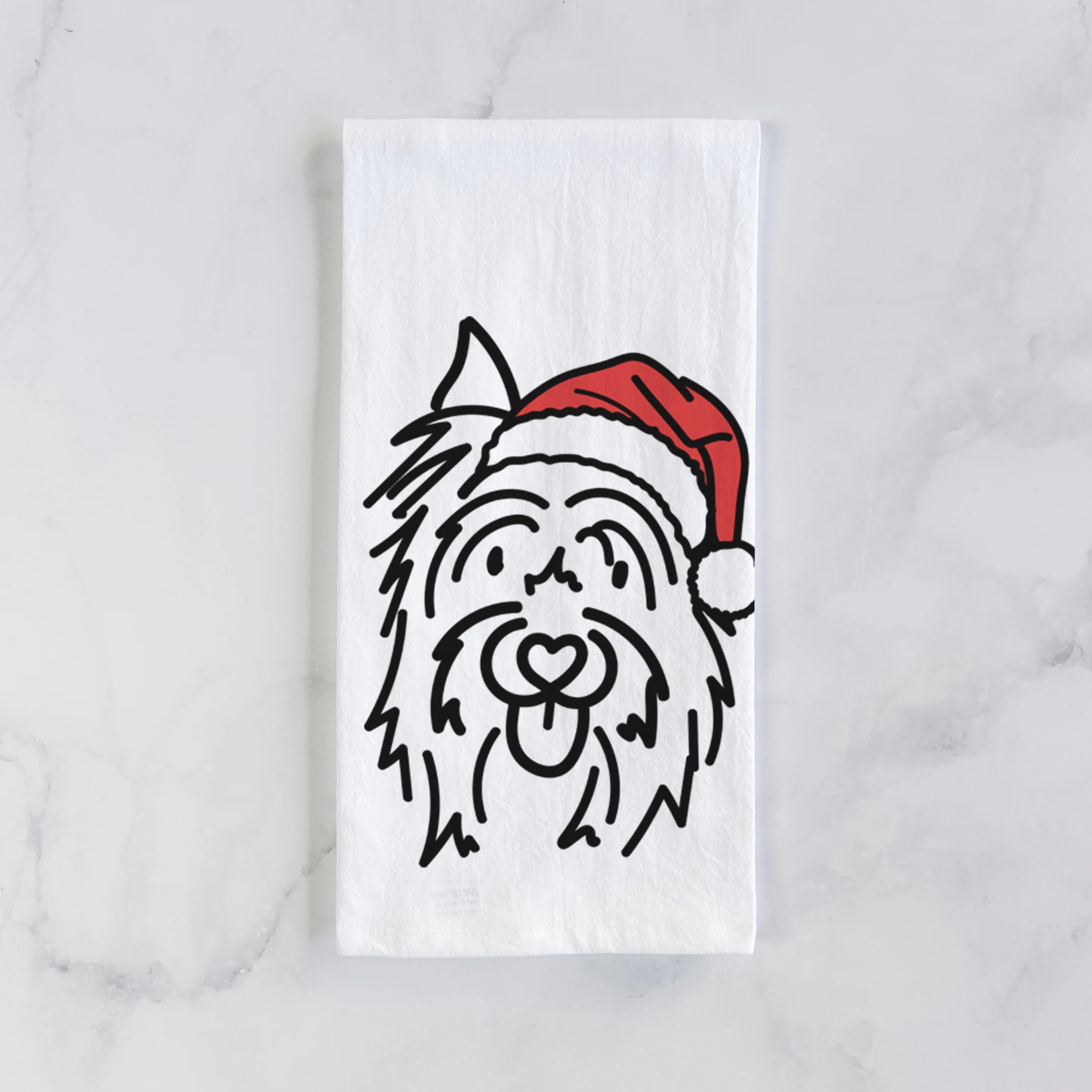 Jolly Silky Terrier - Monty - Tea Towel - Image 2