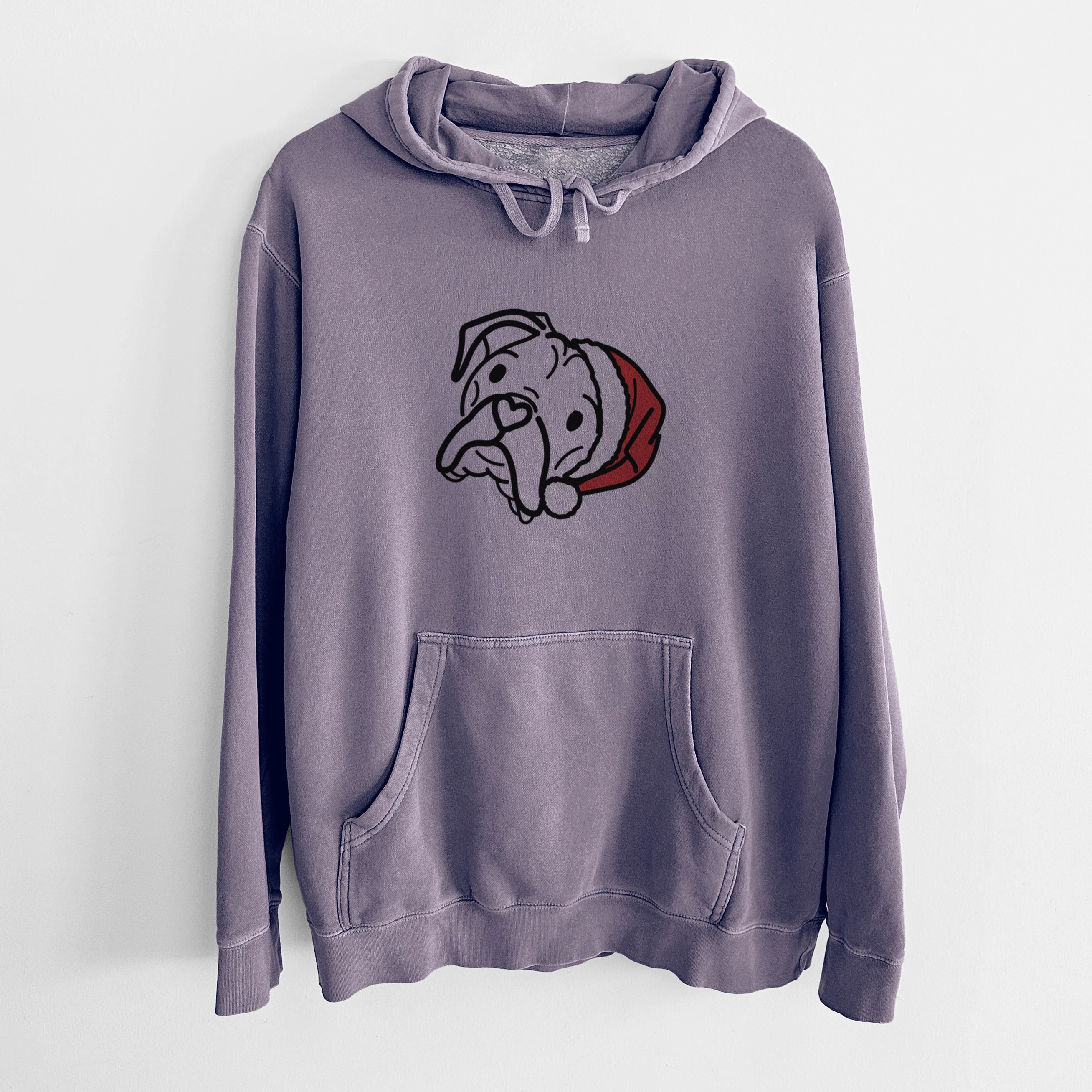 Jolly Boxer - Noodle - Unisex Pigment Dyed Hoodie - Image 10