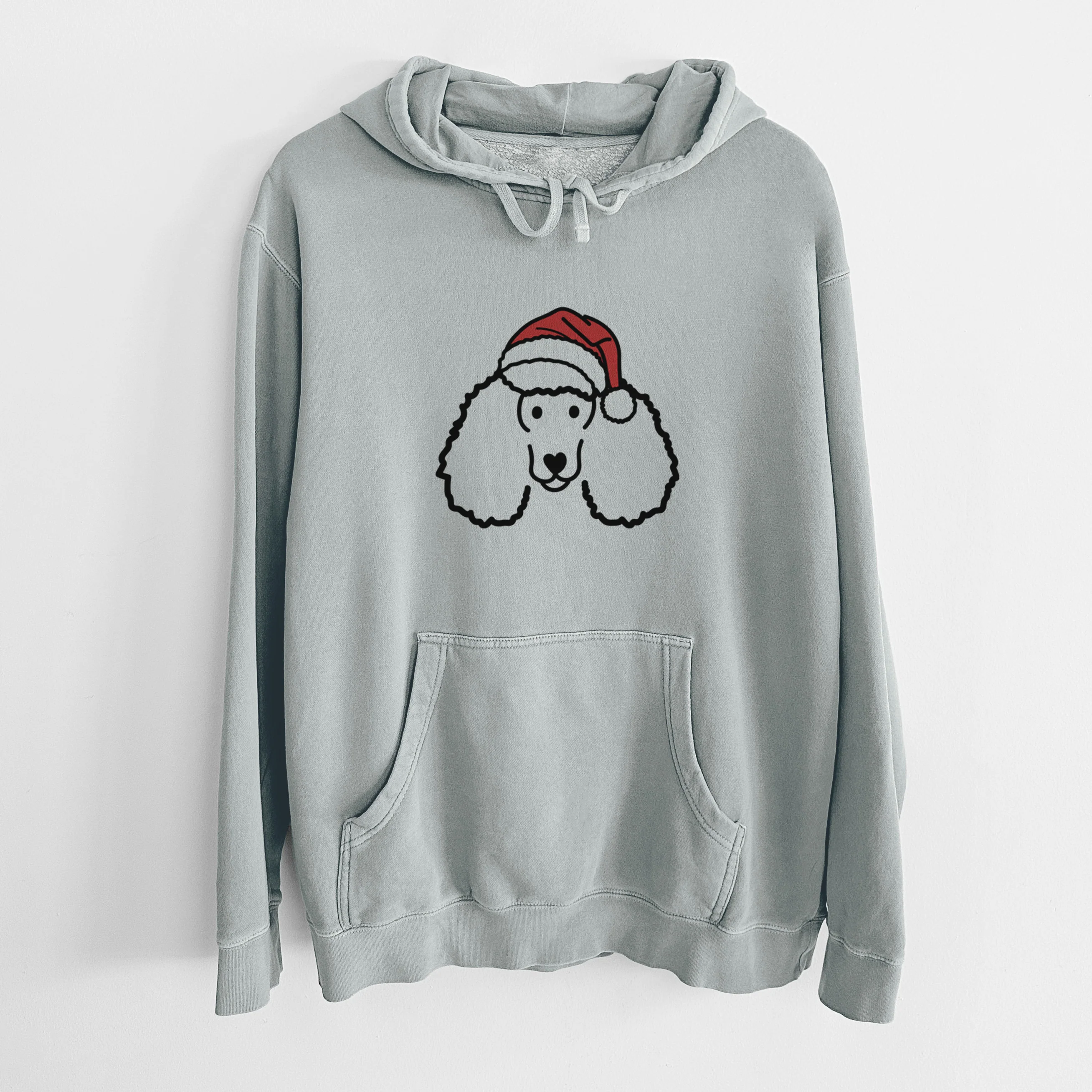 Jolly Poodle - Unisex Pigment Dyed Hoodie - Image 8