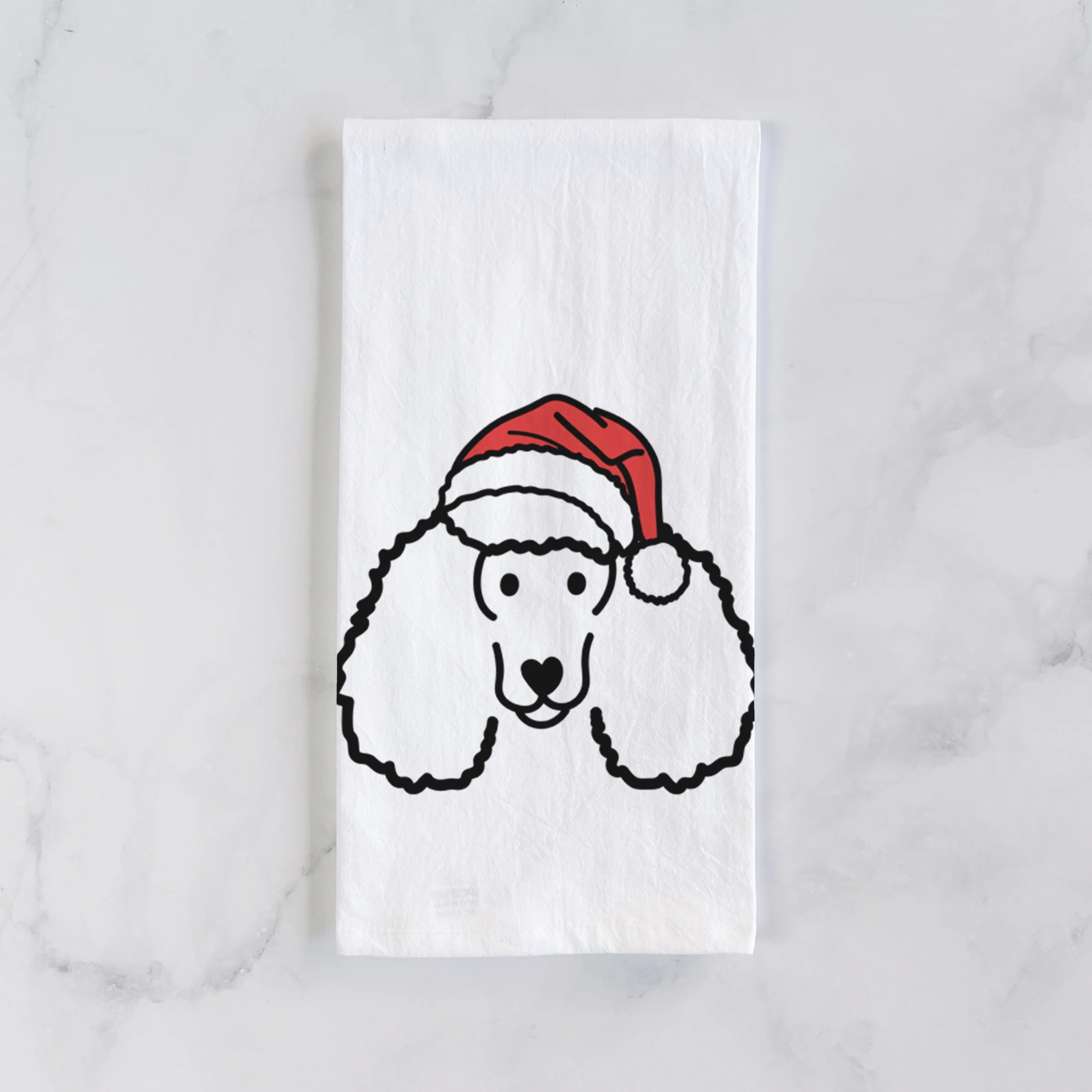 Jolly Poodle - Tea Towel - Image 2