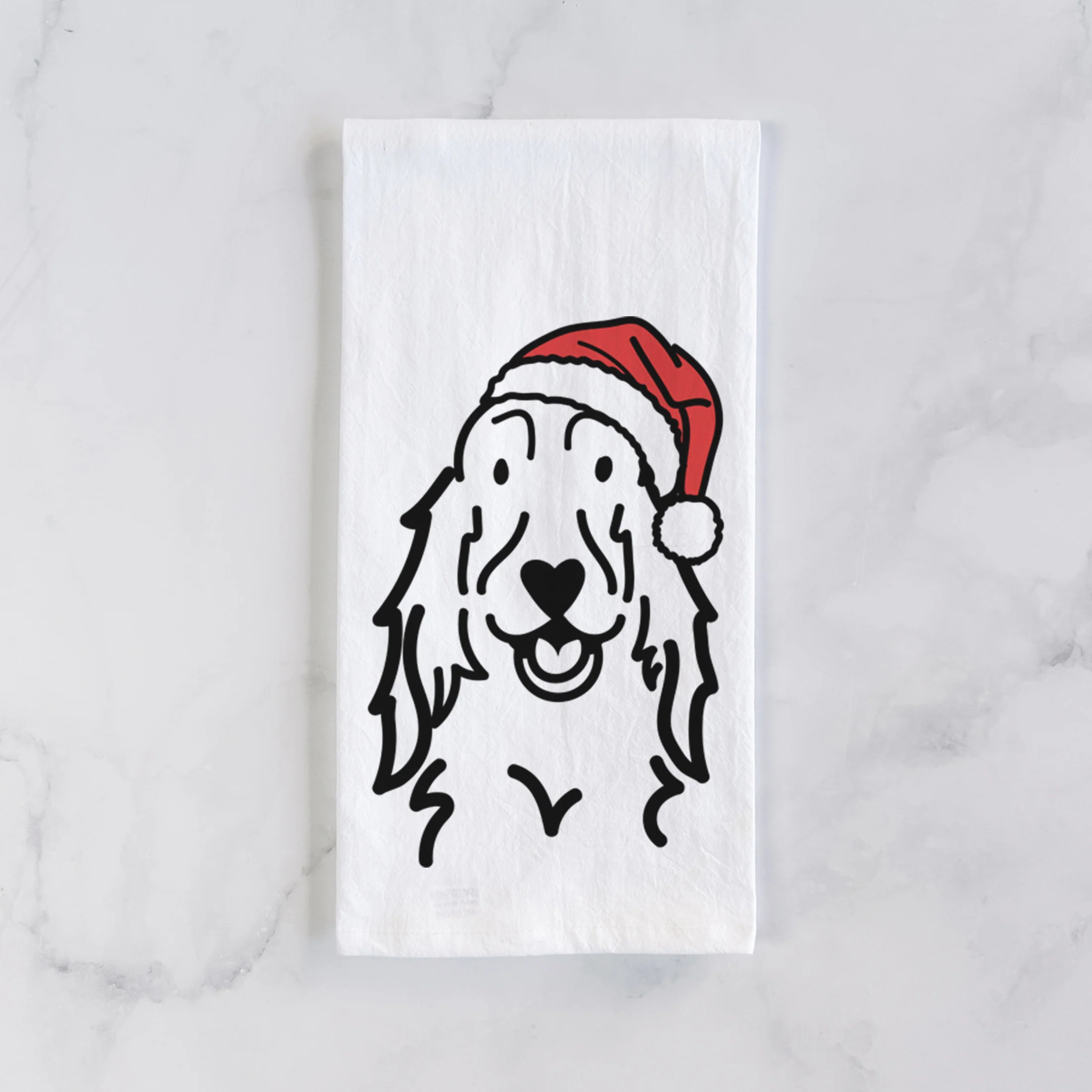 Jolly Setter - Tea Towel - Image 2