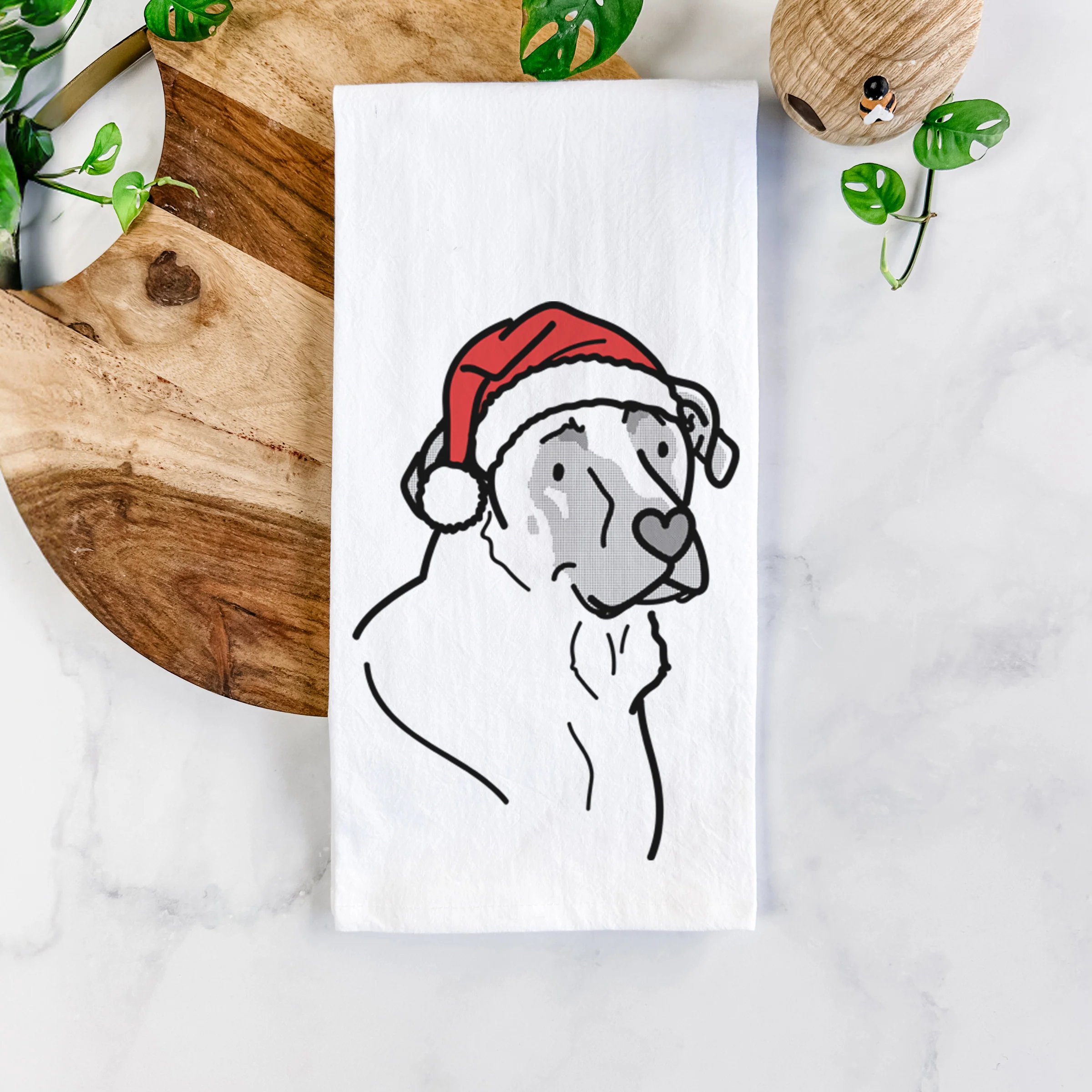 Jolly Mastiff German Shepherd Mix - Tank - Tea Towel - Image 5