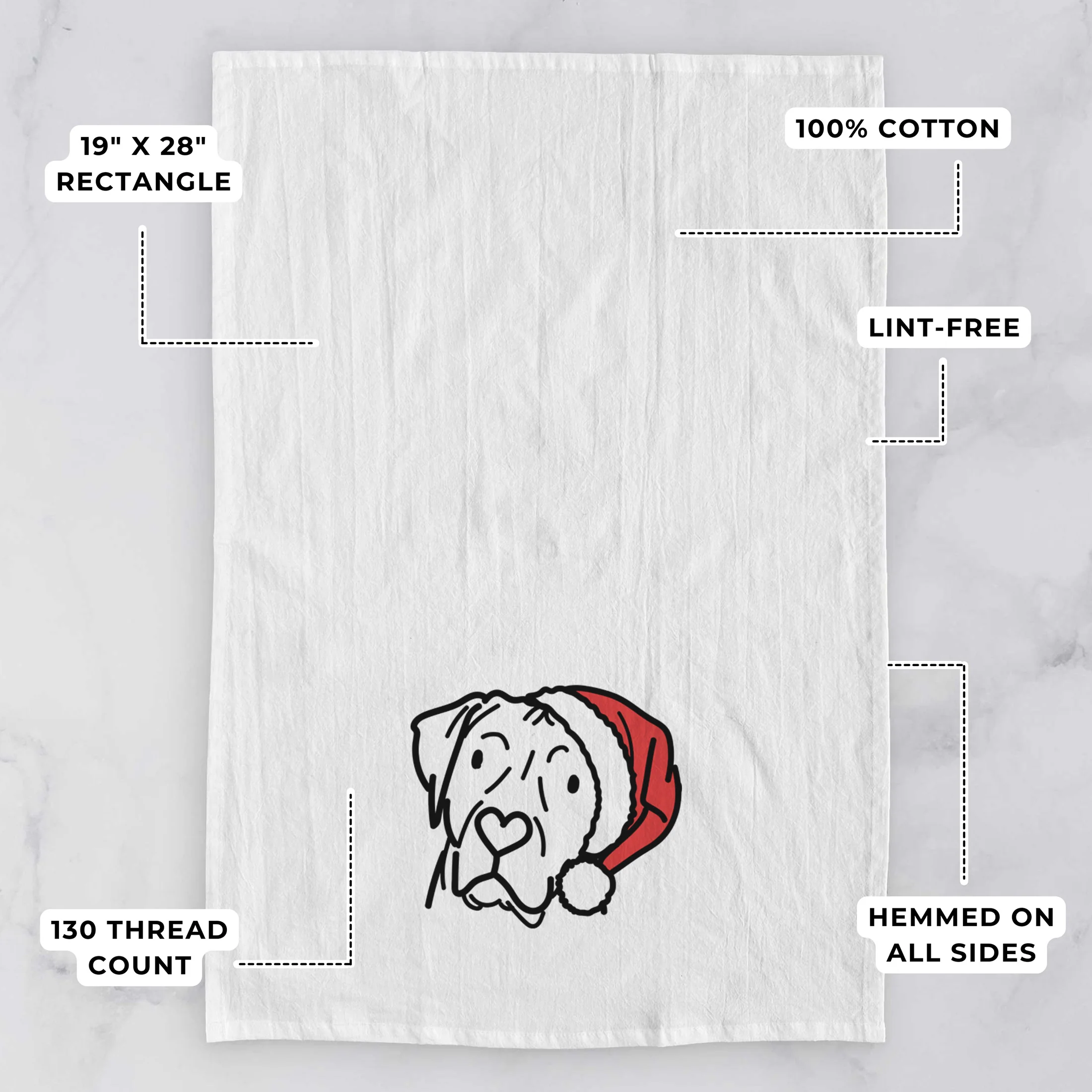 Jolly Rhodesian Ridgeback - Tito - Tea Towel - Image 3