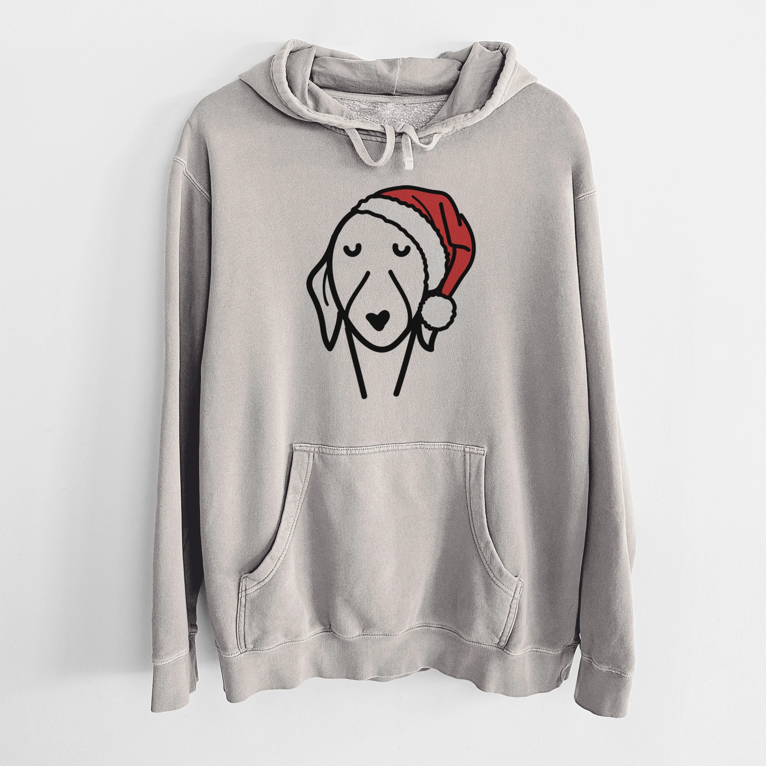 Jolly Whippet - Unisex Pigment Dyed Hoodie - Image 5