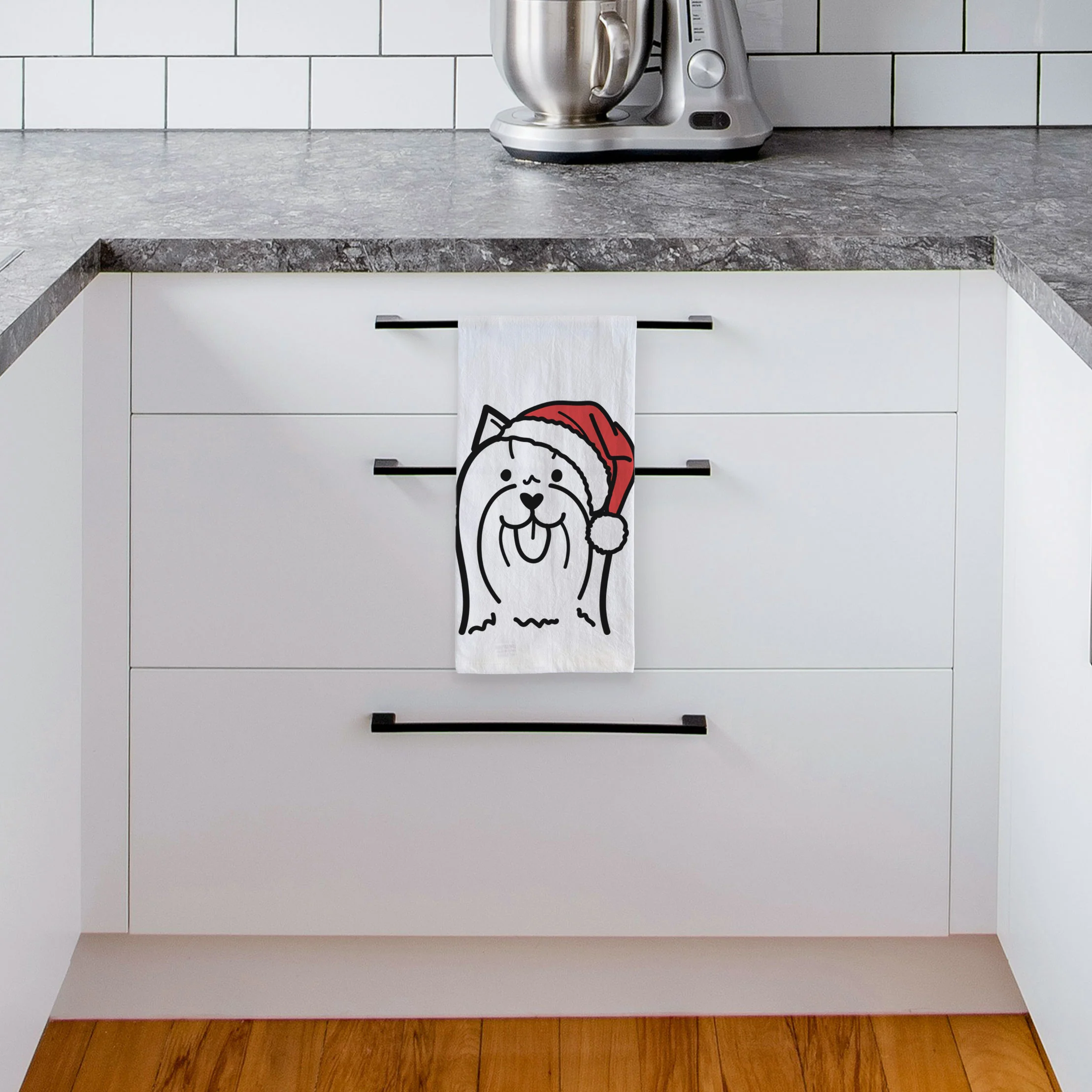 Jolly Yorkshire Terrier - Tea Towel - Image 4