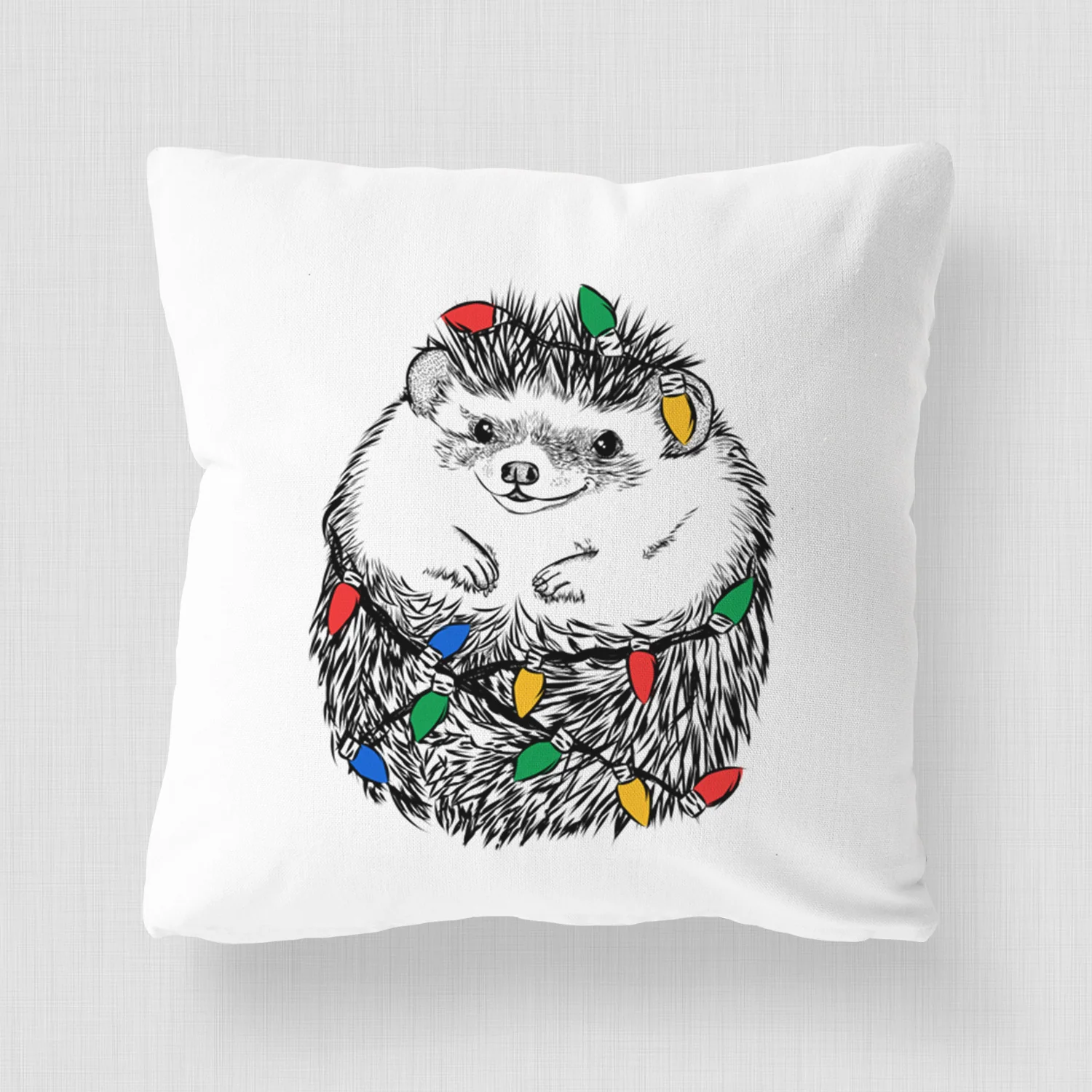Sid the Hedgehog - Throw Pillow Cover - Image 4