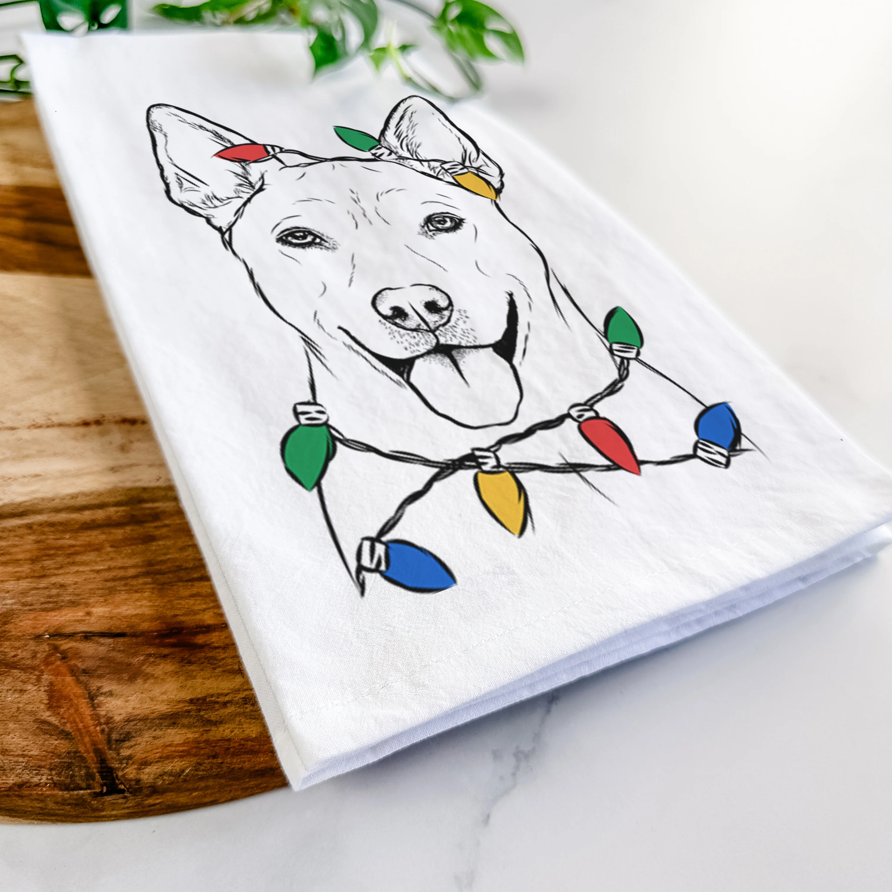 Silly Lilly the Mixed Breed Tea Towel - Image 10