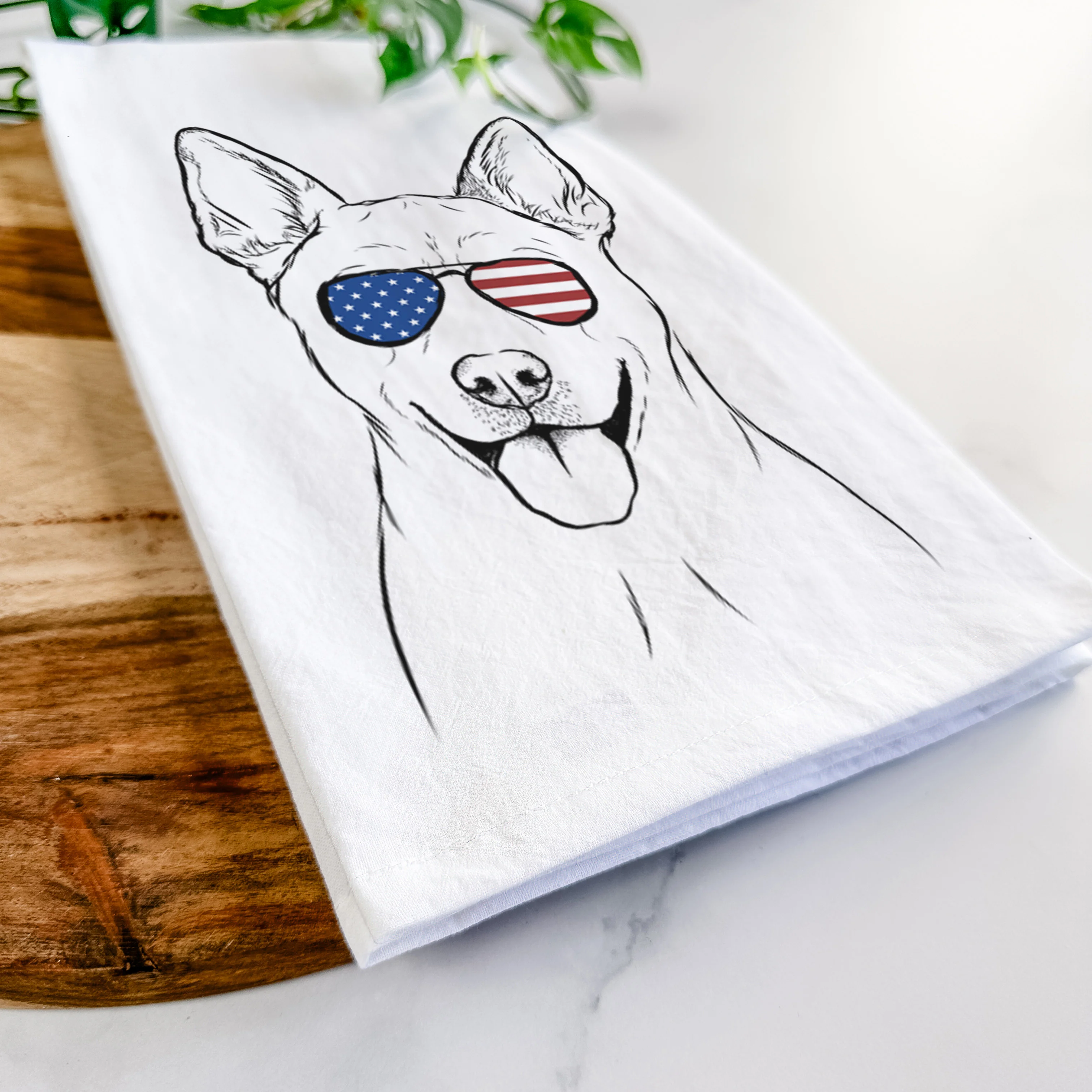 Silly Lilly the Mixed Breed Tea Towel - Image 12