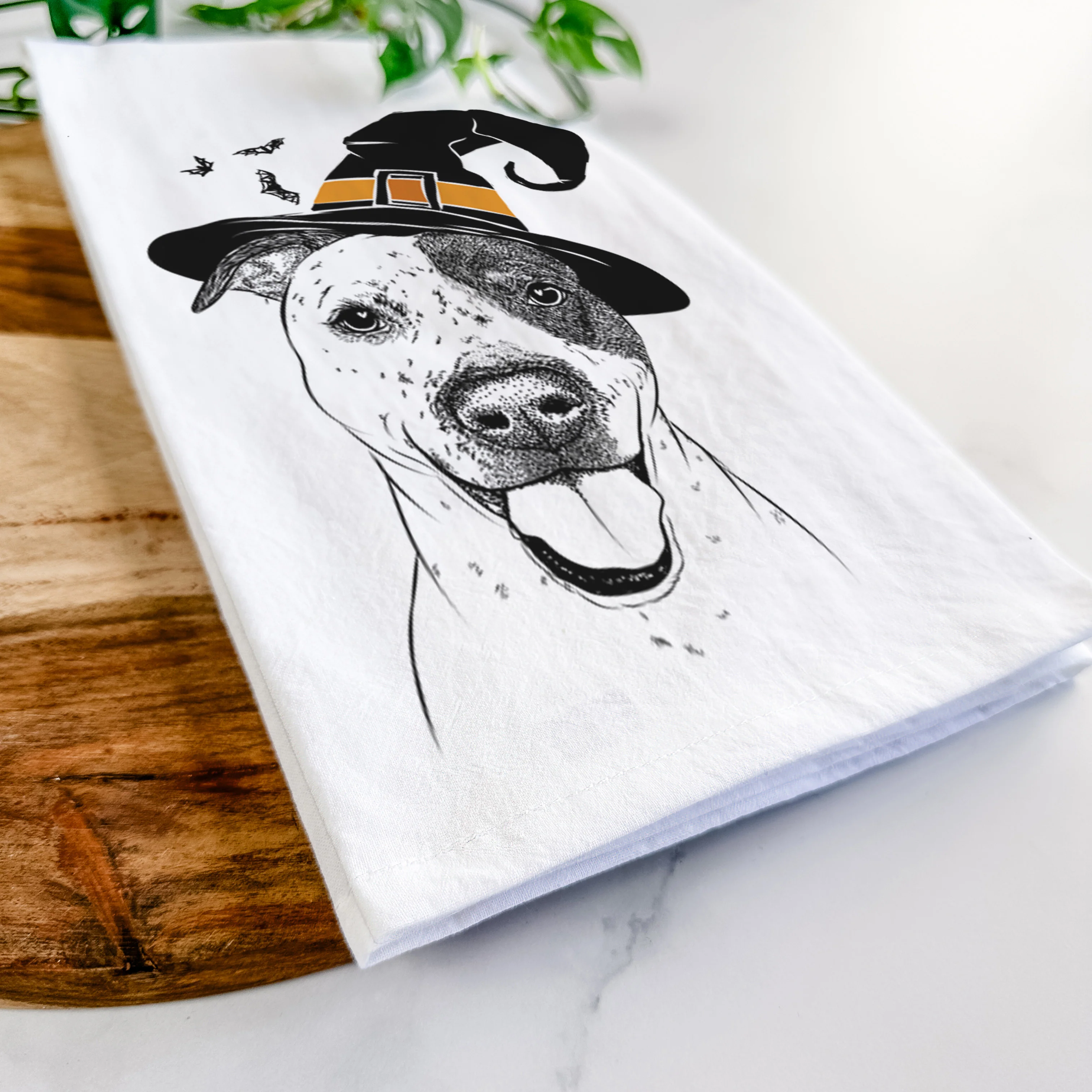Simon the Mixed Breed Tea Towel - Image 8