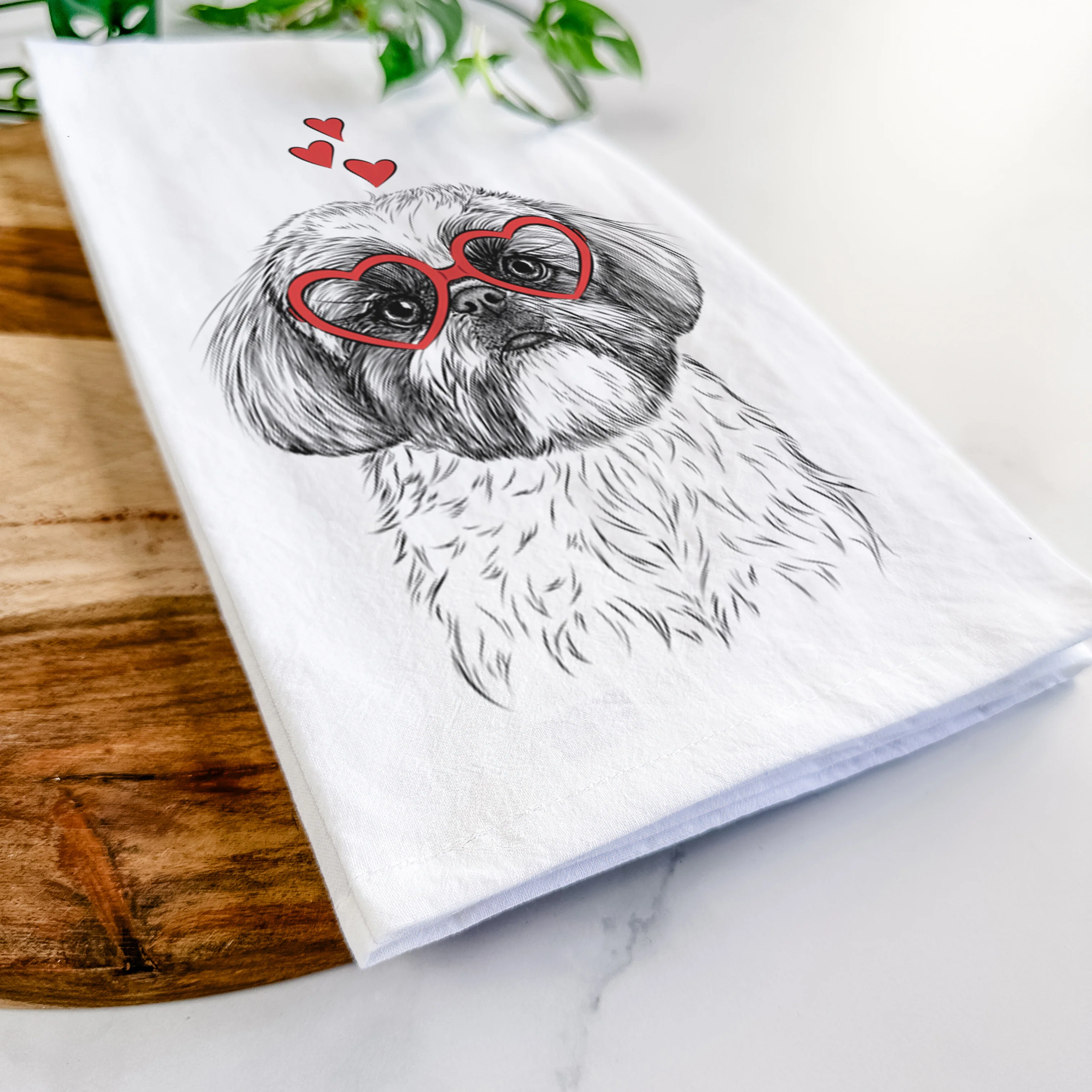Simon the Shih Tzu Tea Towel - Image 7