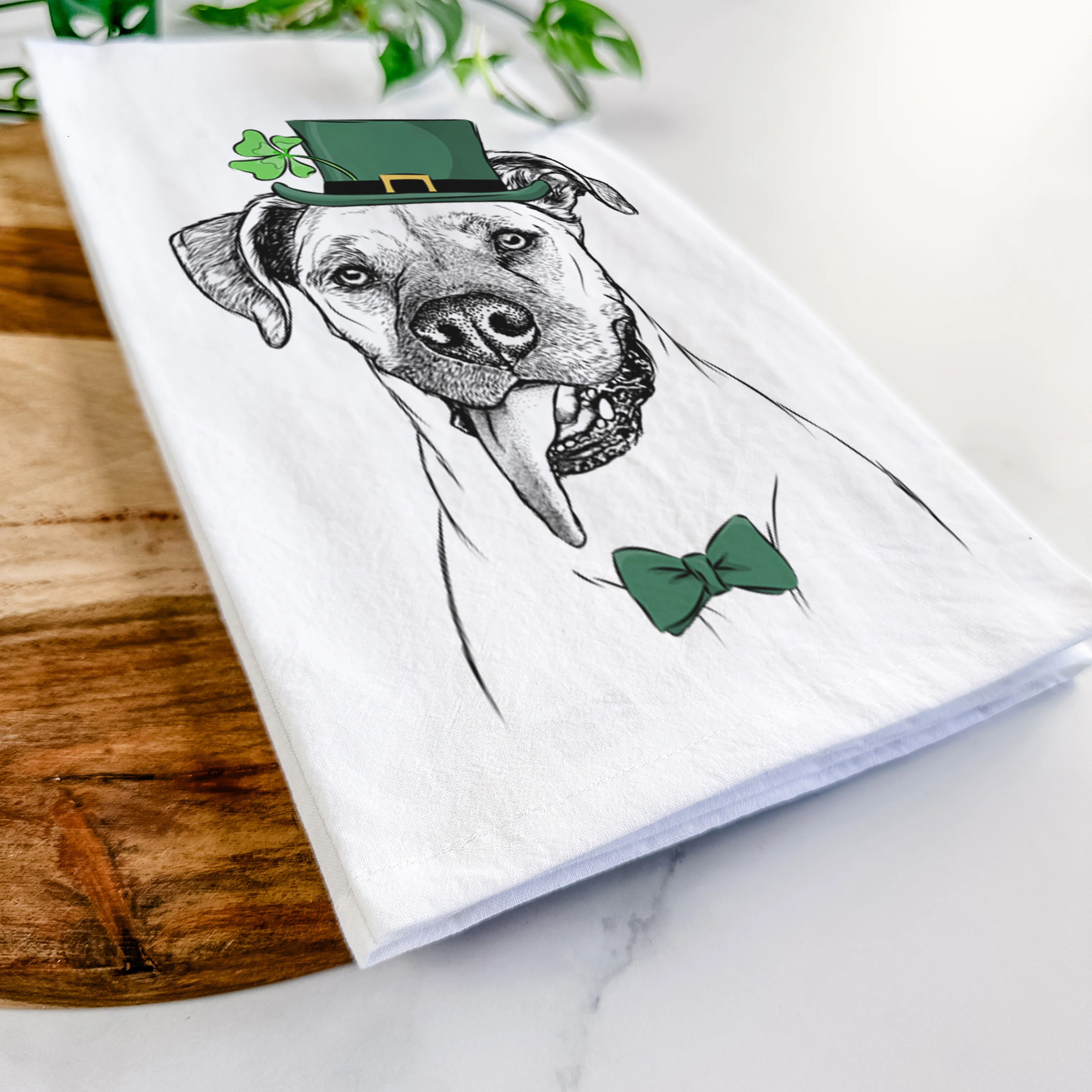 Sir Jake the Boxer Tea Towel - Image 13