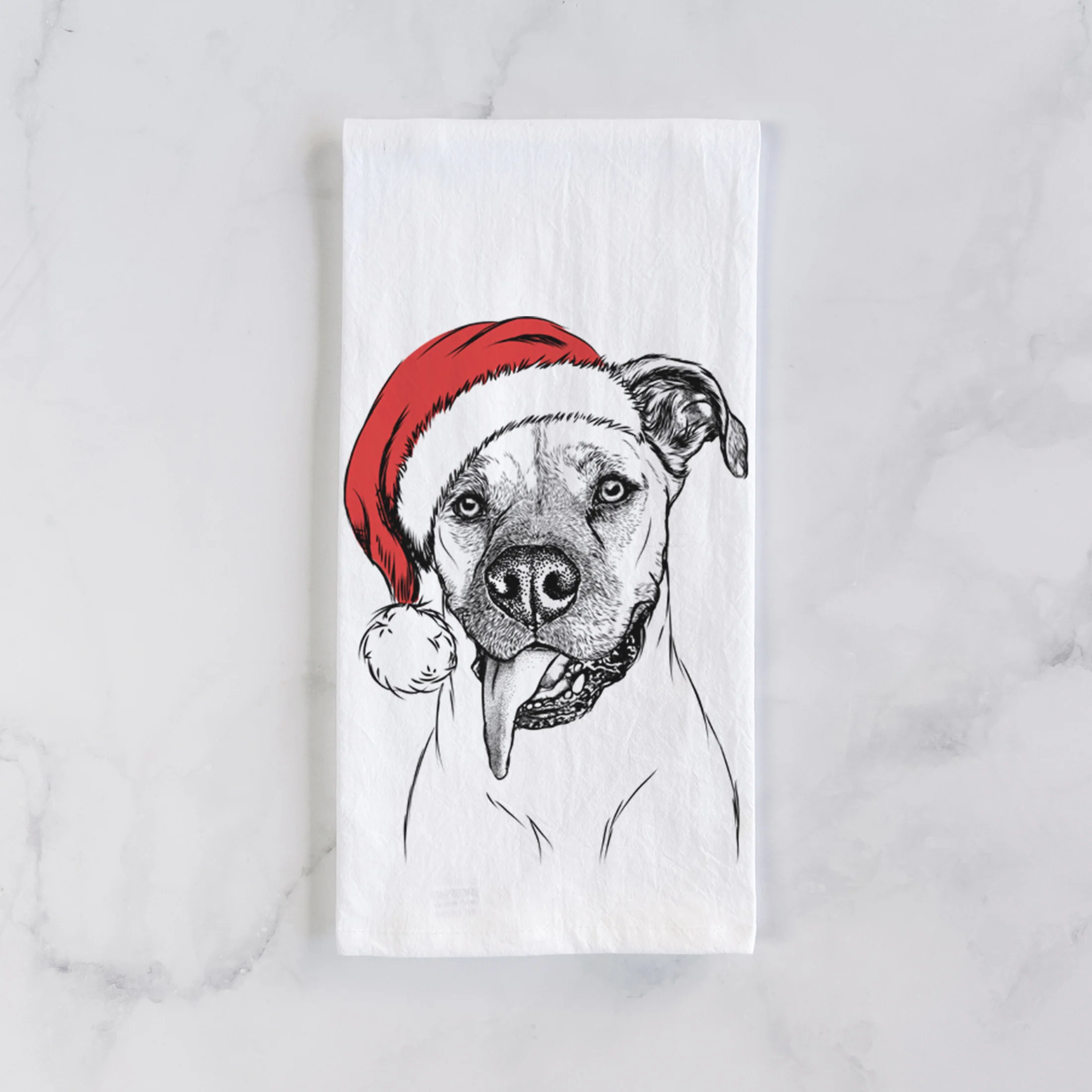 Sir Jake the Boxer Tea Towel - Image 2