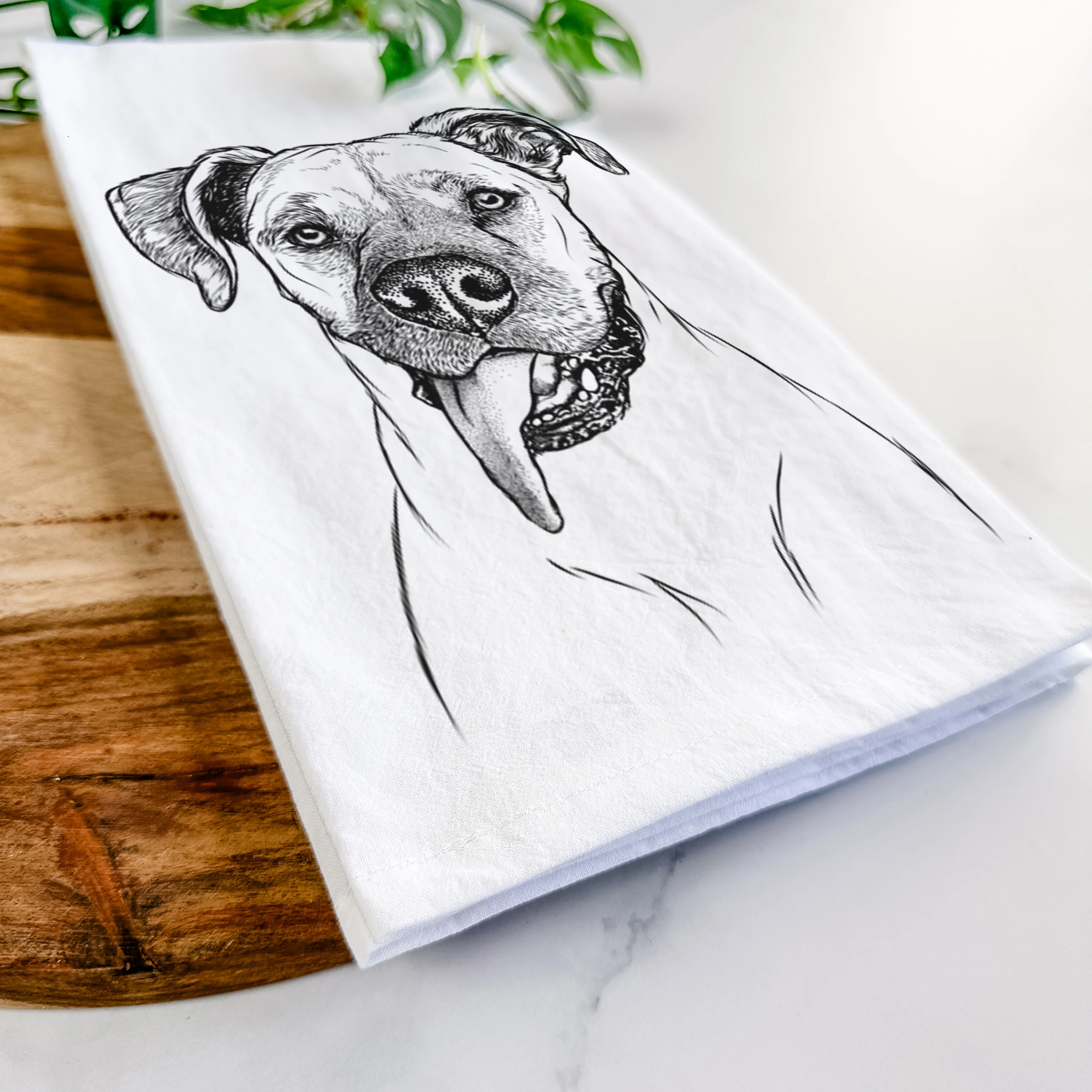 Sir Jake the Boxer Tea Towel - Image 5