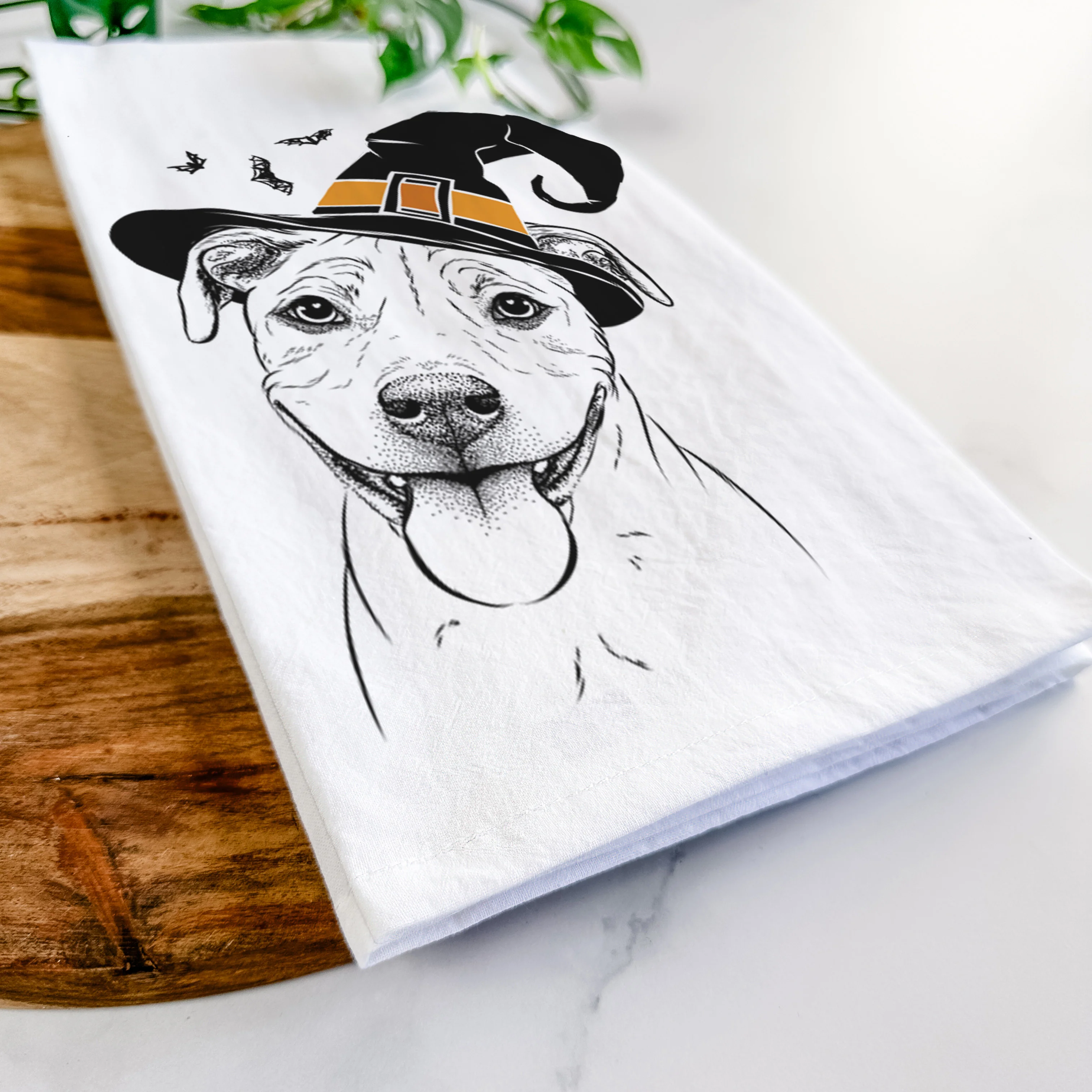 Skye the Pitweiler Tea Towel - Image 8