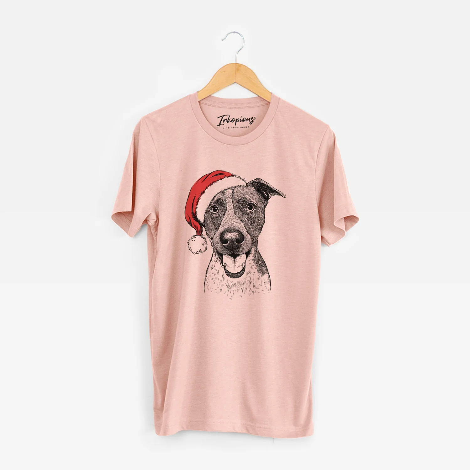 Santa Amigo the Heeler Mix - Unisex Crewneck - Image 6