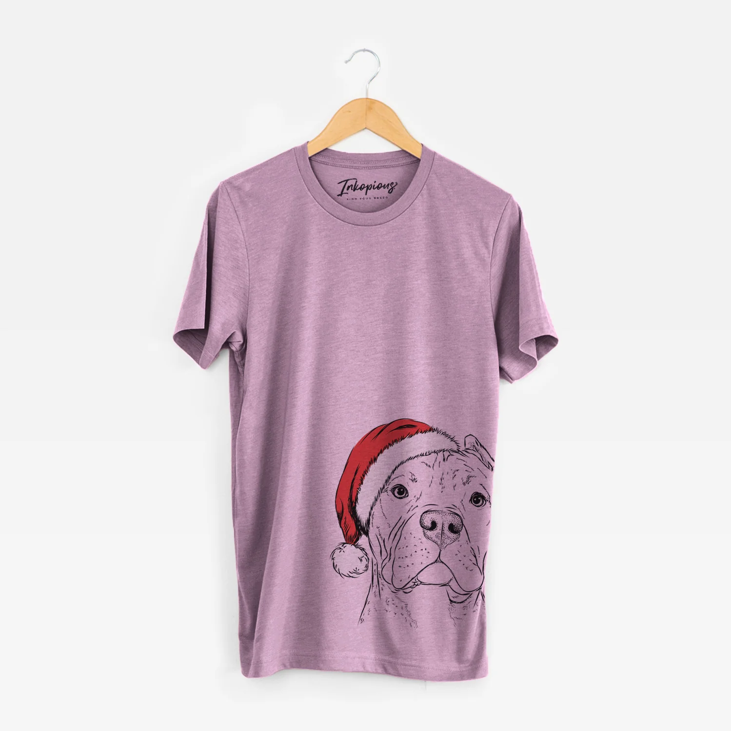 Santa Bam Bam the Pitbull - Unisex Crewneck - Image 4
