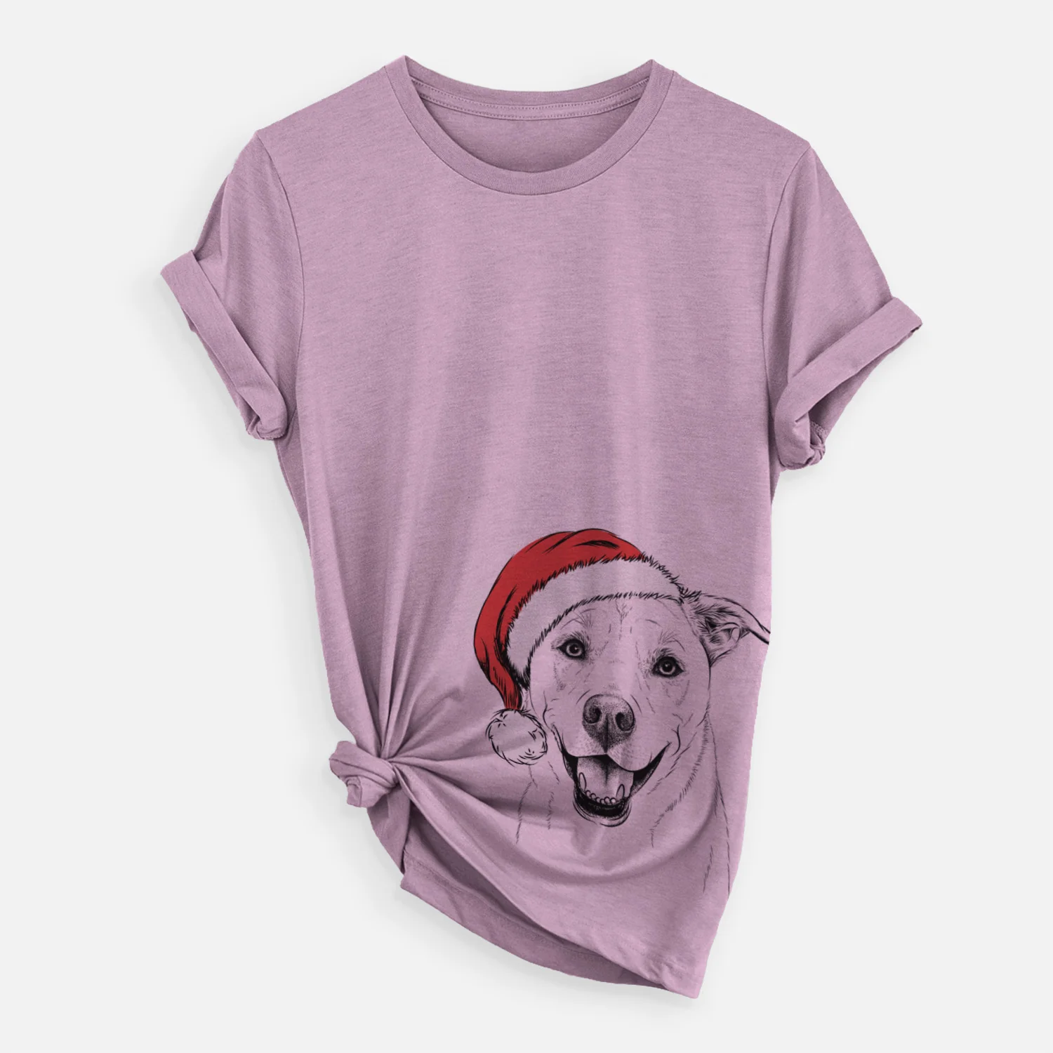 Santa Carl the Mixed Breed - Unisex Crewneck - Image 4