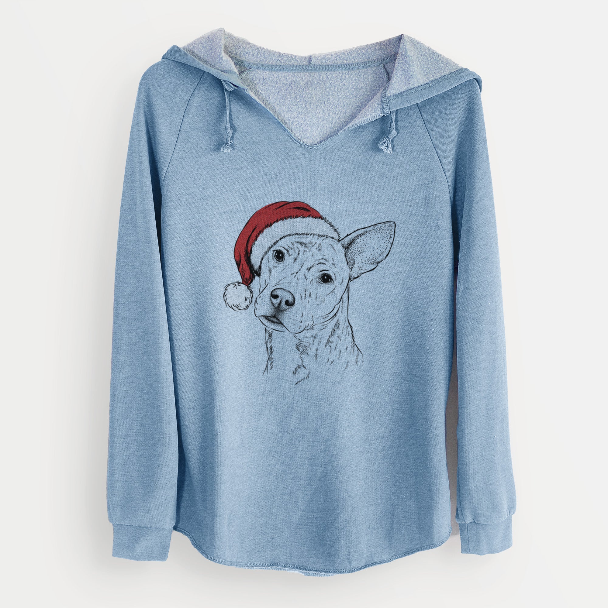 Santa Diesel the Mixed Breed - Cali Wave Hooded Sweatshirt - Image 9
