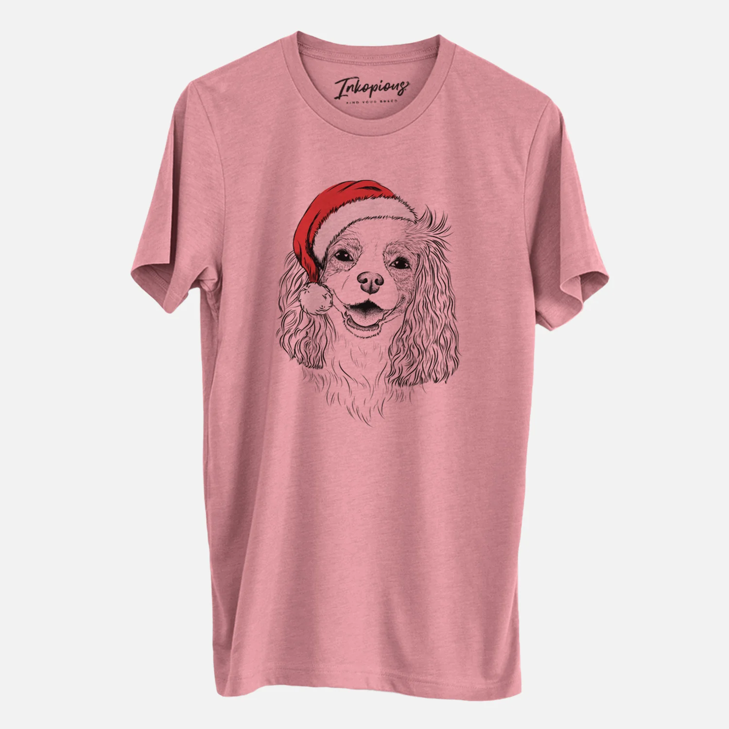 Santa Halley Comet the Cavalier King Charles Spaniel - Unisex Crewneck - Image 7