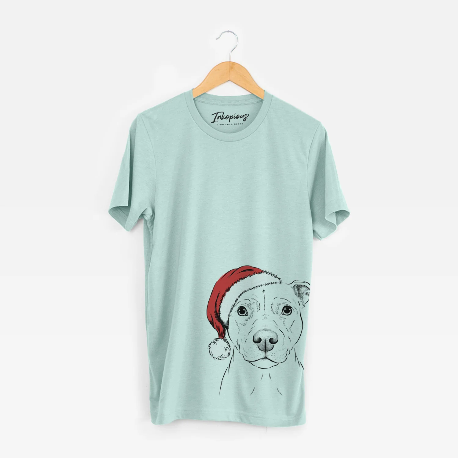 Santa Khaleesi the Pitbull - Unisex Crewneck - Image 5