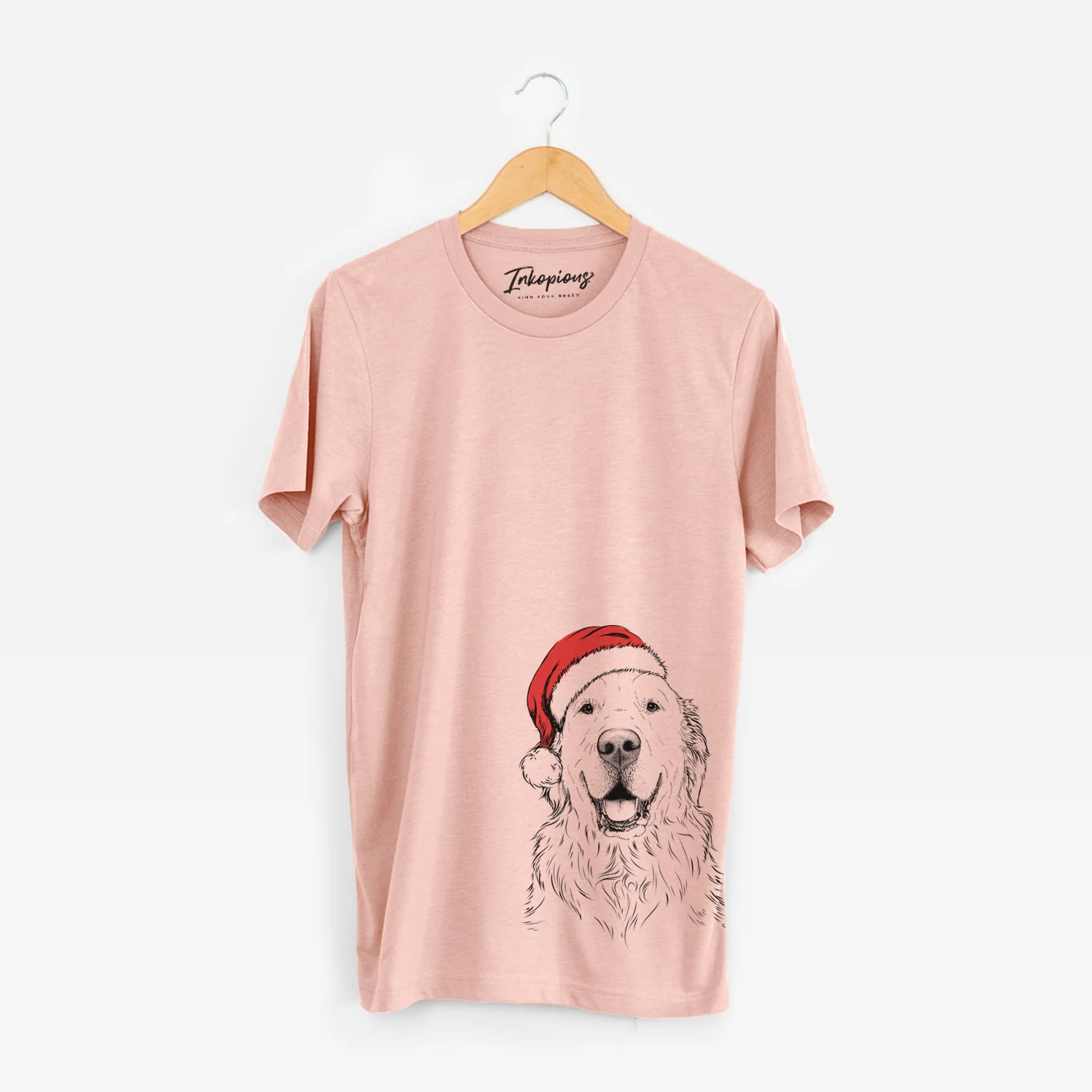 Santa Maximus the Golden Retriever - Unisex Crewneck - Image 3
