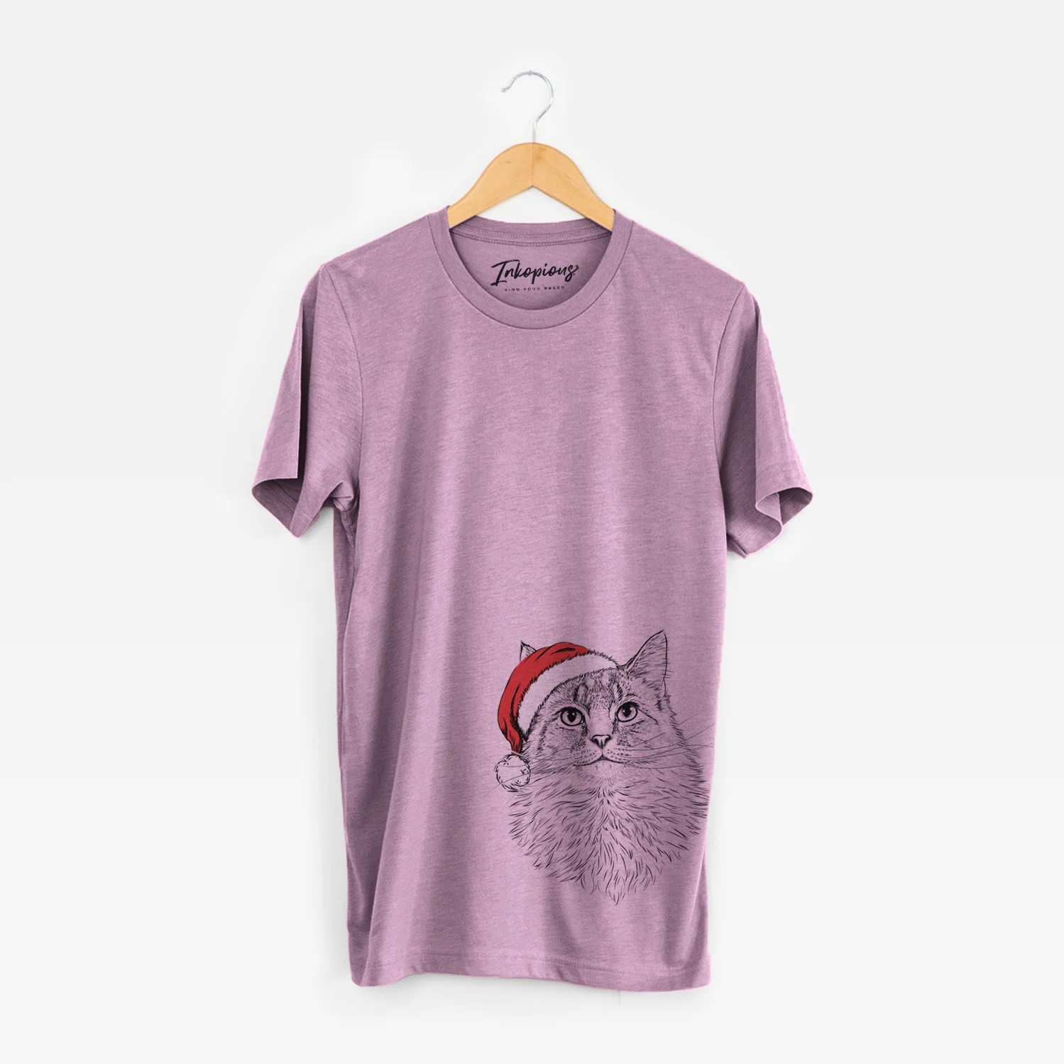 Santa Olive the Cat - Unisex Crewneck - Image 4