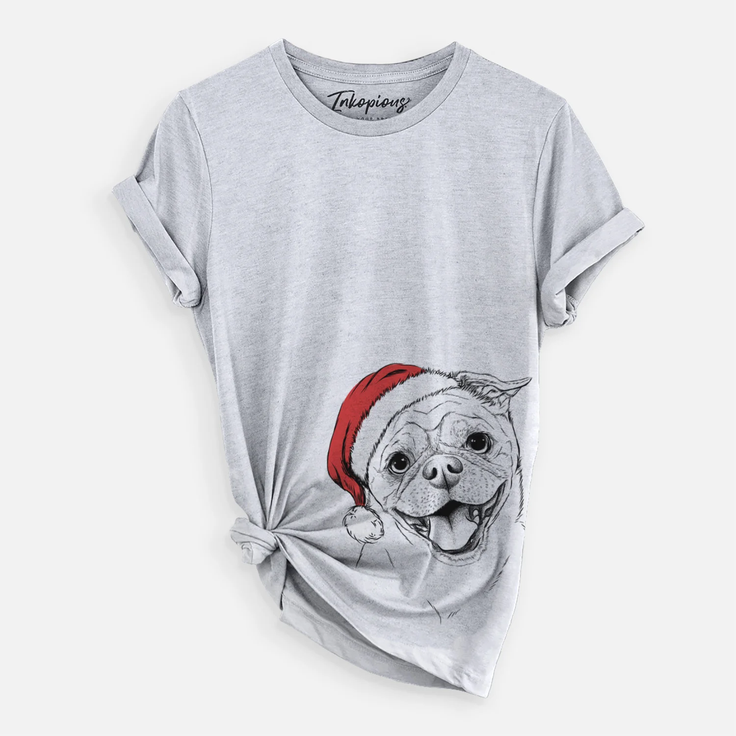 Santa Riley the Chug - Unisex Crewneck - Image 2