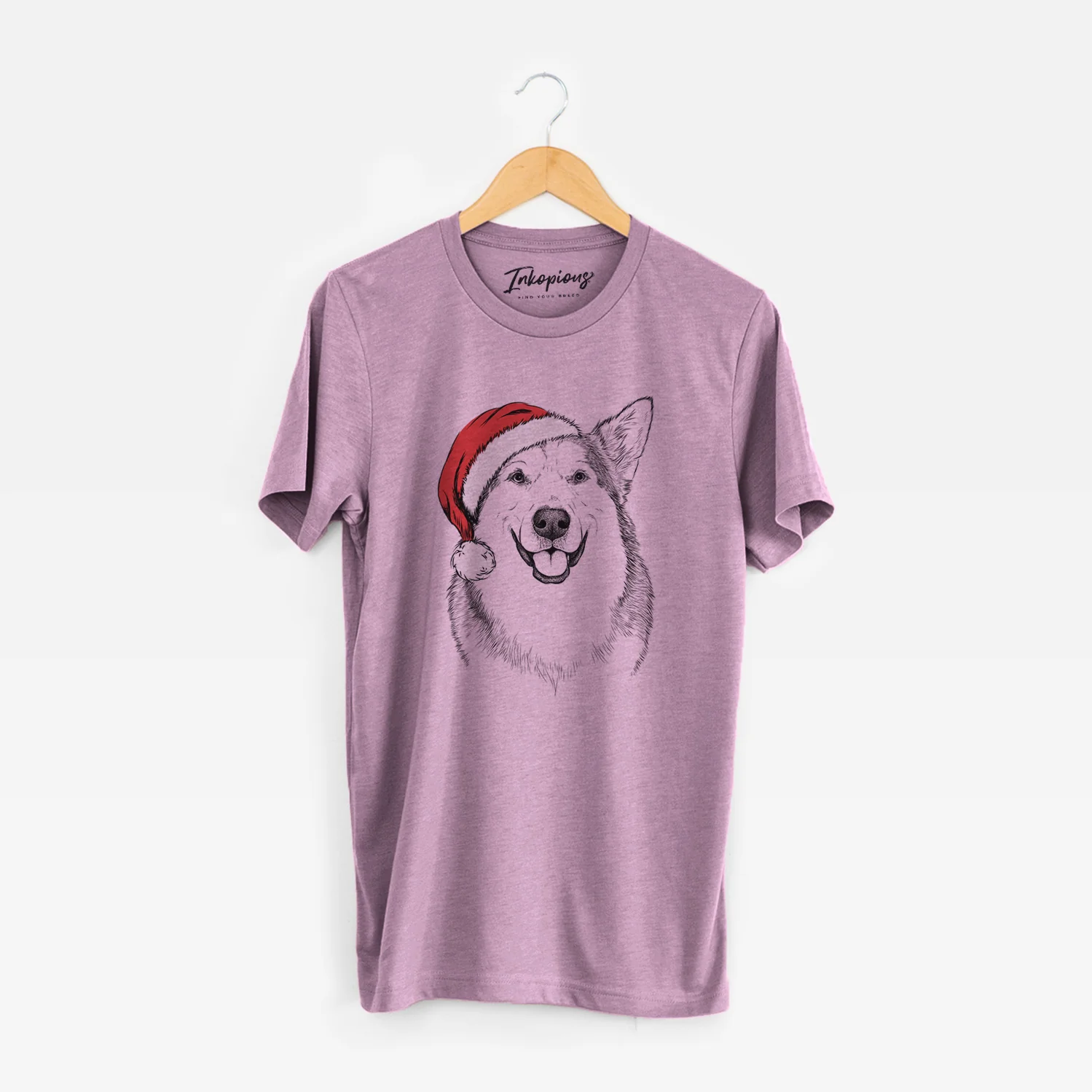 Santa Vader the Alaskan Malamute - Unisex Crewneck - Image 7