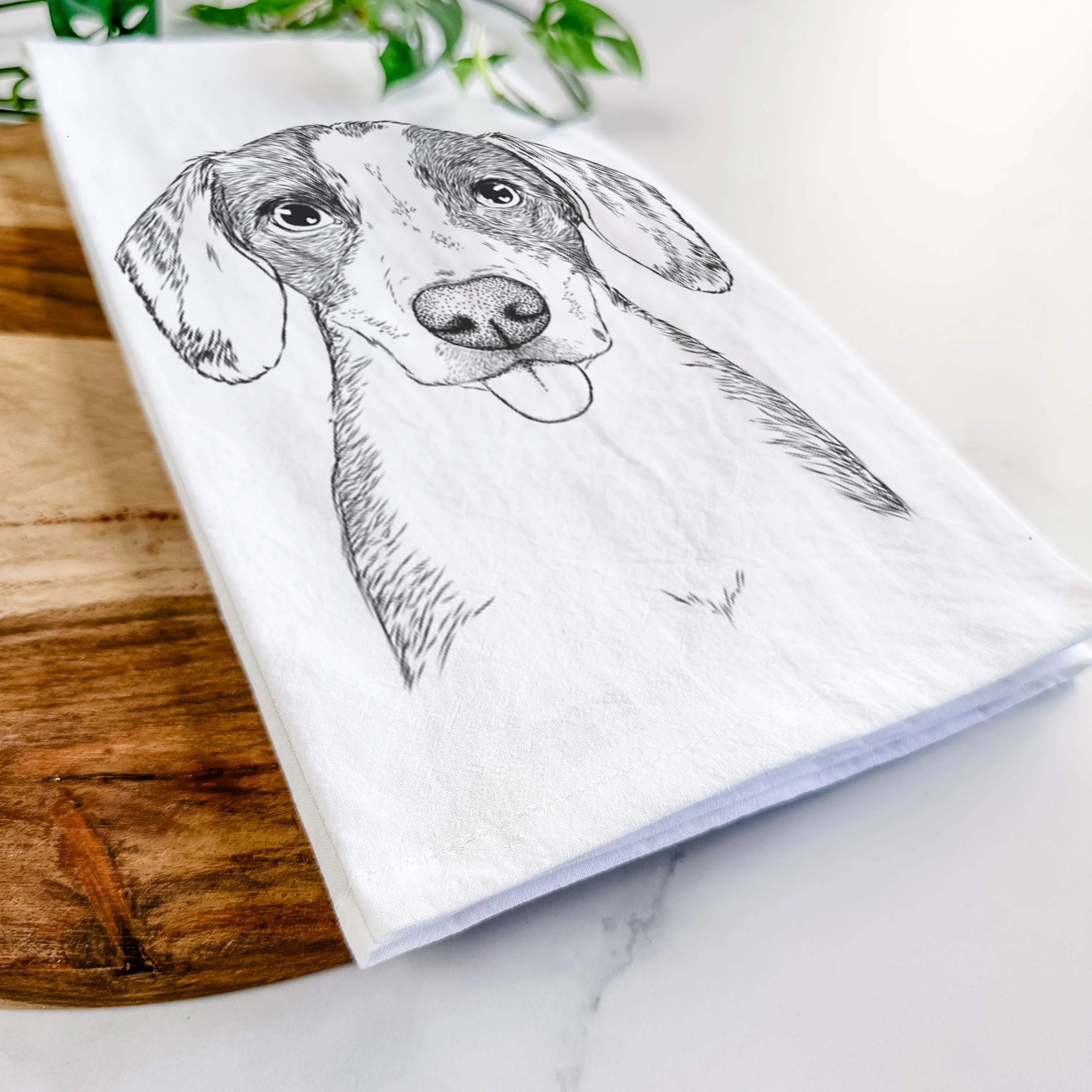 SophiePea the Mixed Breed Tea Towel - Image 5