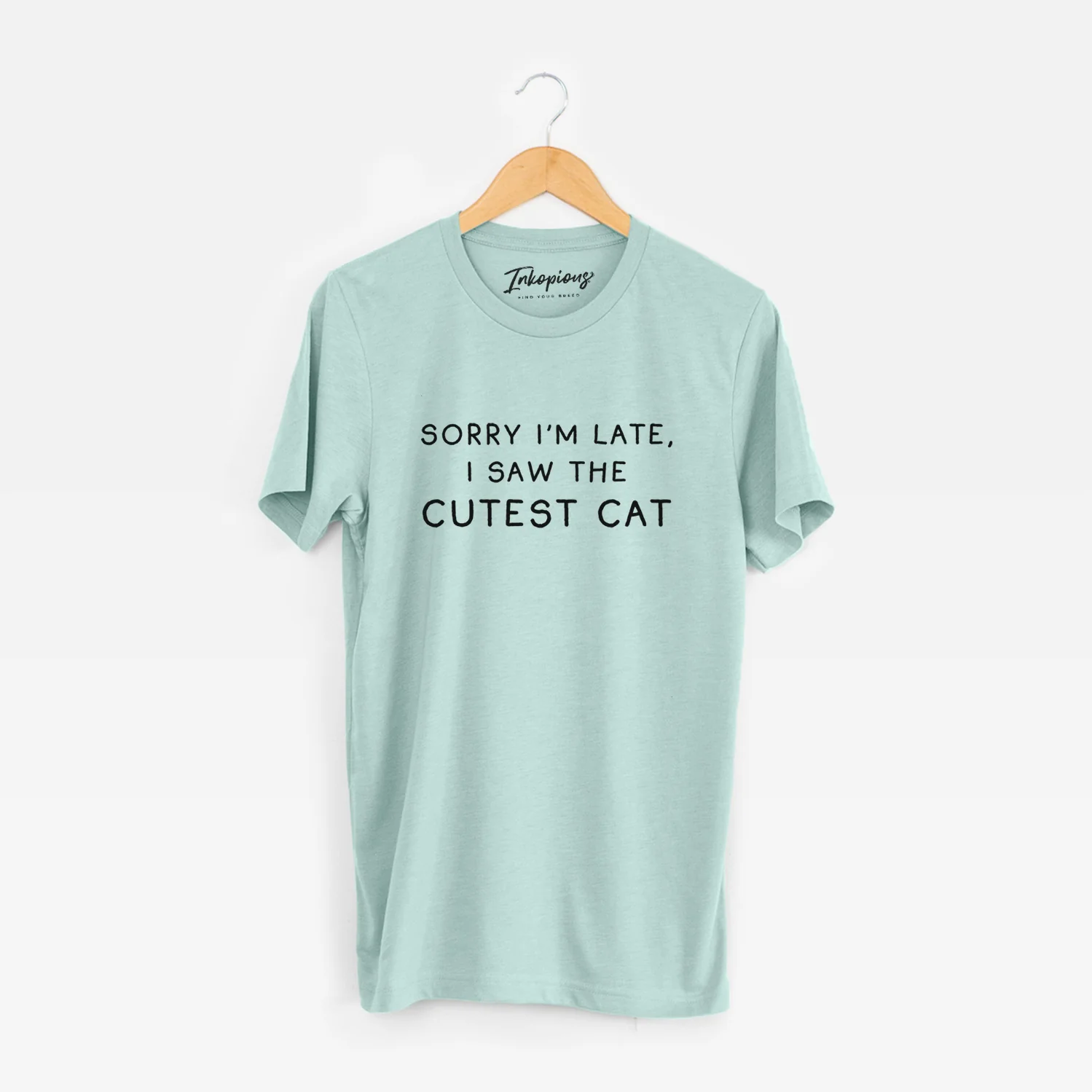 Sorry I'm Late, I Saw the Cutest Cat - Unisex Crewneck - Image 5