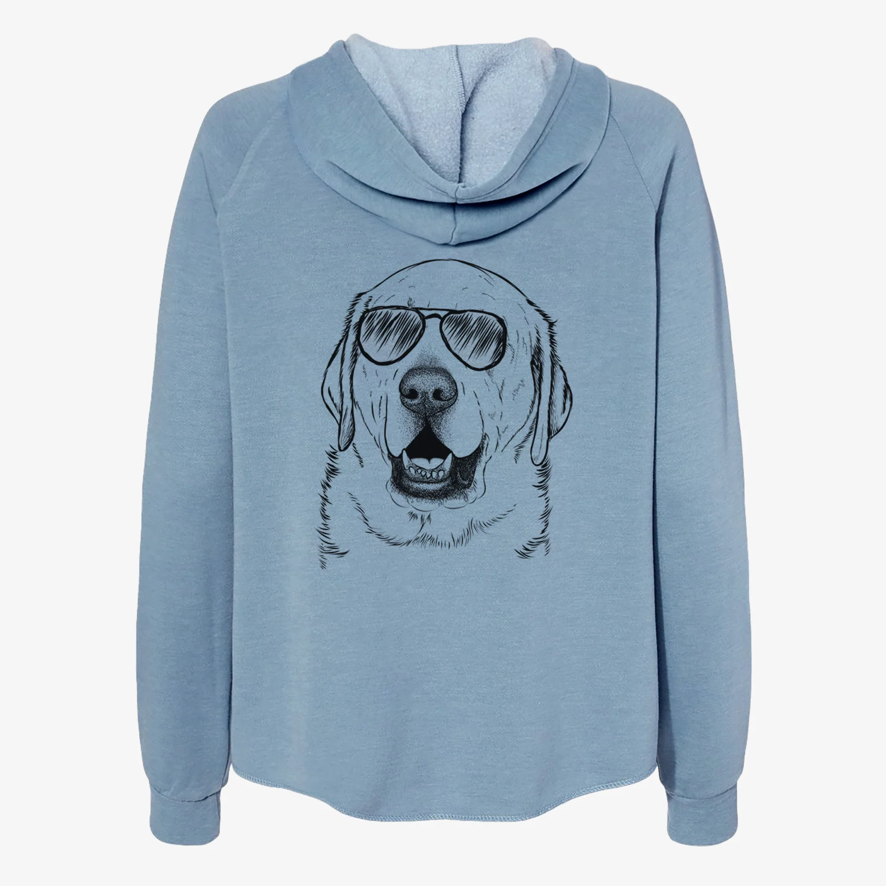 Sparks the Labrador Retriever - Women's Cali Wave Zip-Up Sweatshirt - Image 9