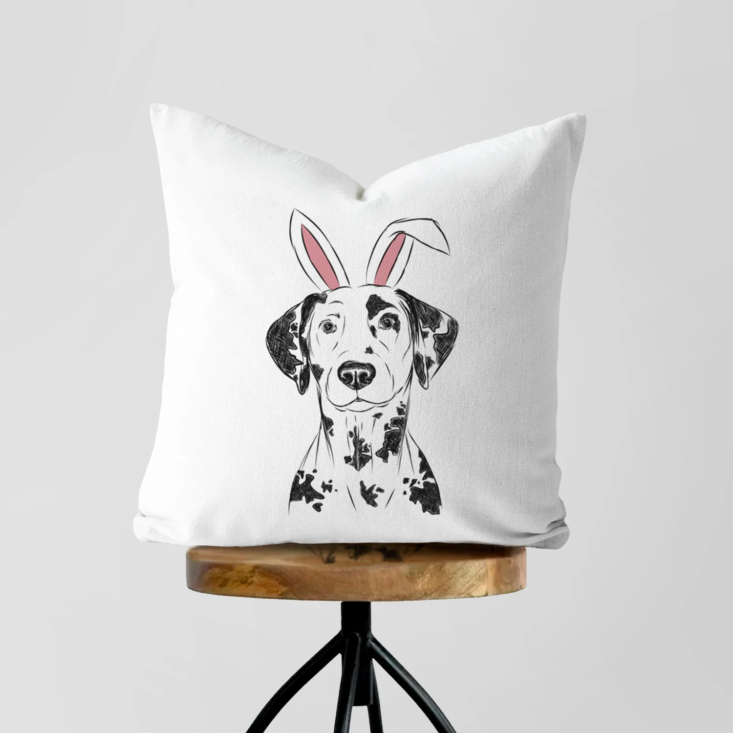 Spot the Dalmatian - Throw Pillow Cover - Image 5