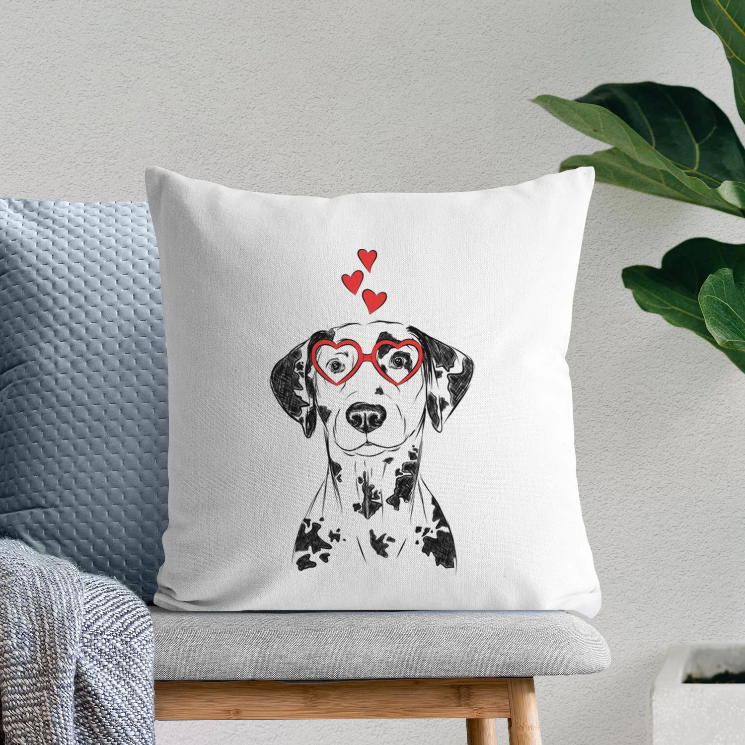 Spot the Dalmatian - Throw Pillow Cover - Image 7
