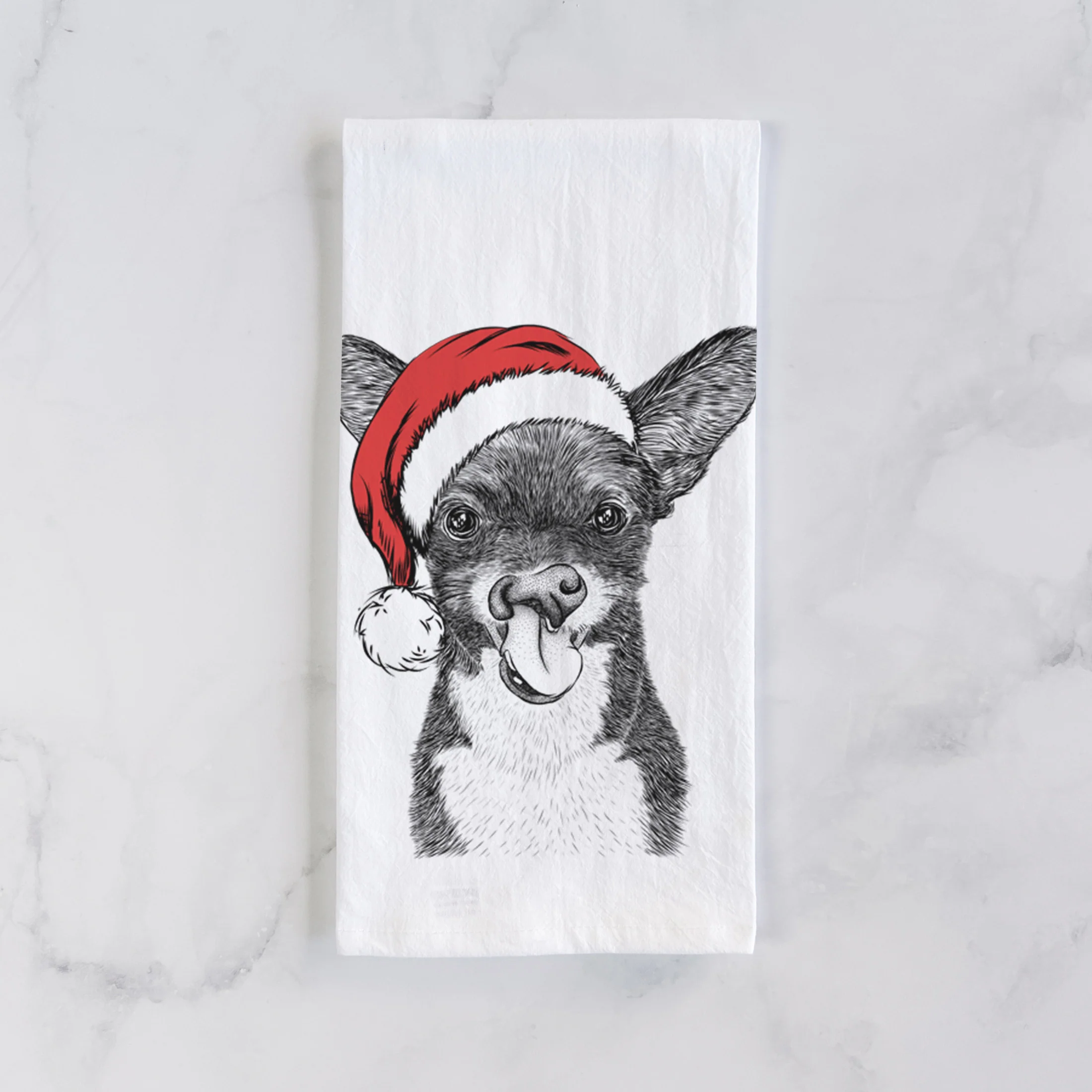 Sprout the Chihuahua Mix Tea Towel - Image 2