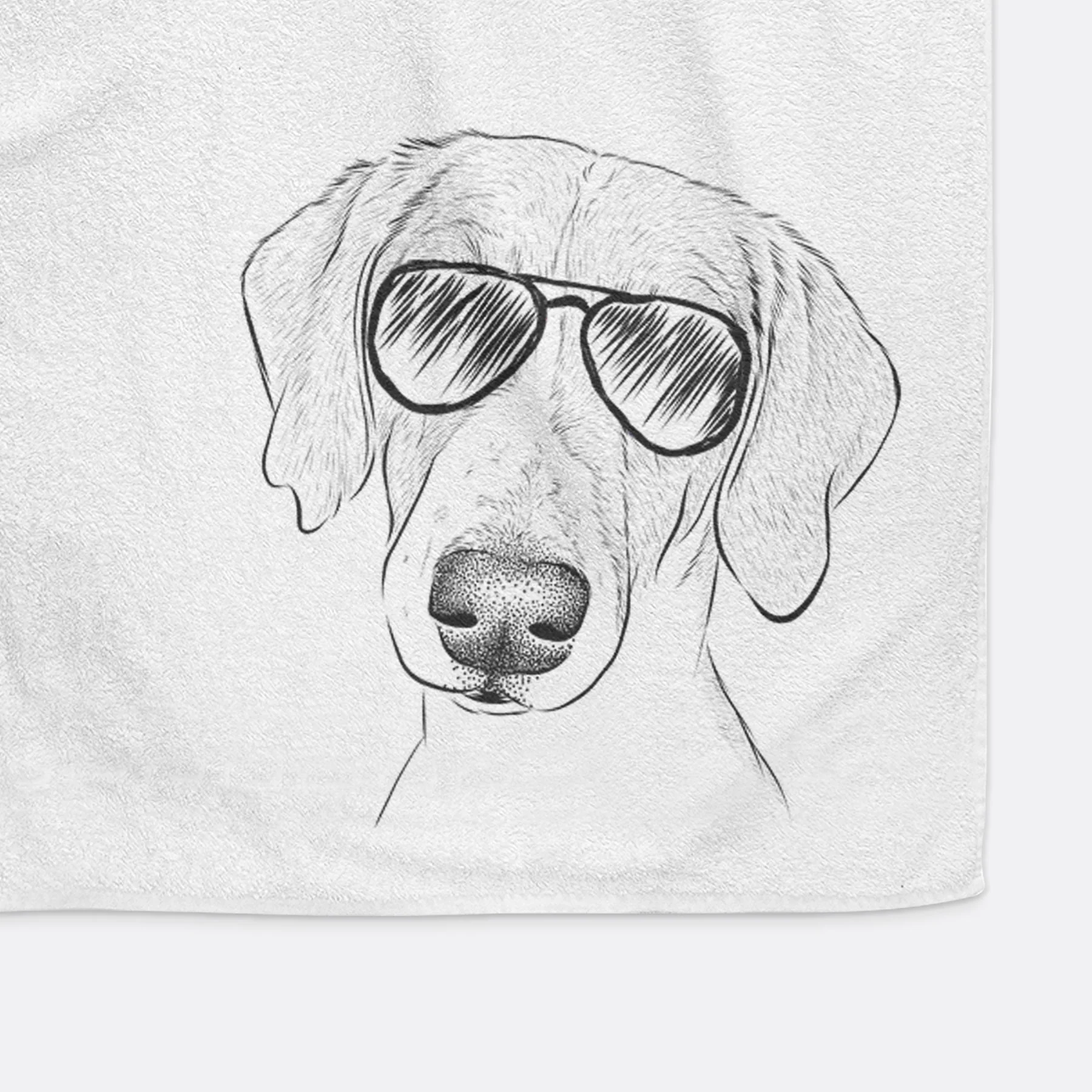 Stanley the Foxhound Decorative Hand Towel - Image 8