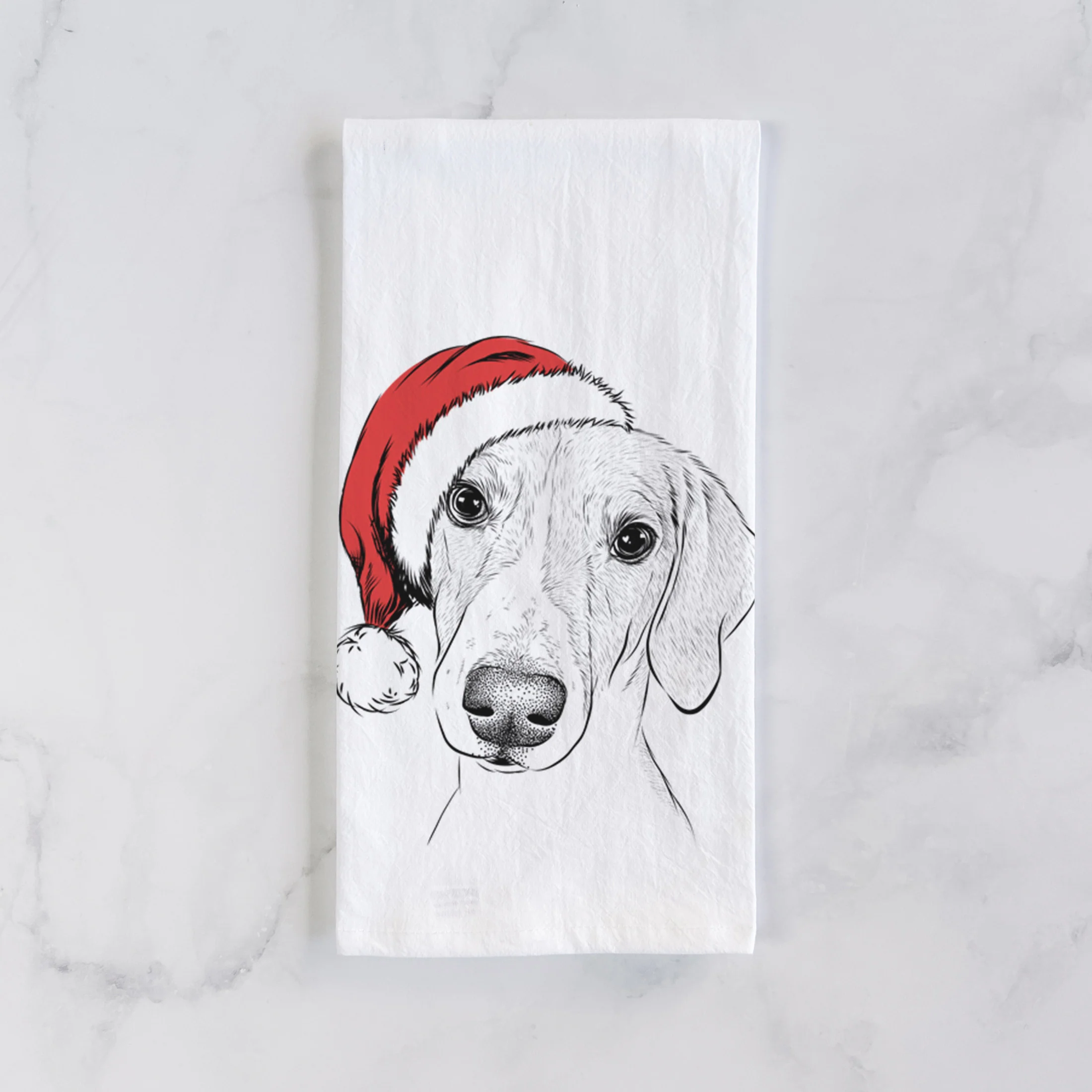 Stanley the Foxhound Tea Towel - Image 2